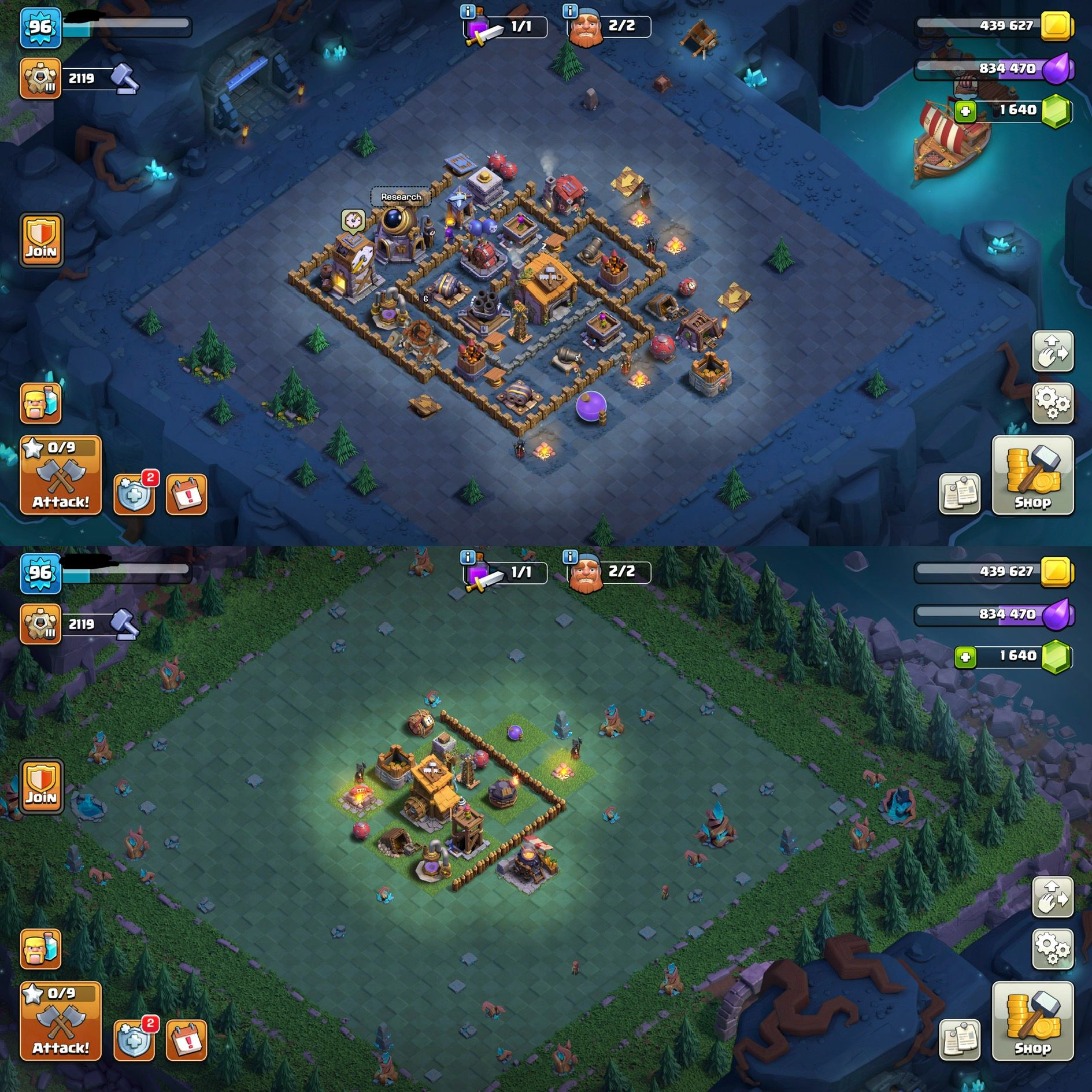 Level 96 | TH 11 | BH 6 | NOT Maxed | Heroes: 39-38-21-2 | Magic Items | Safe Transfer | Full Access | Original Owner | INSTANT DELIVERY