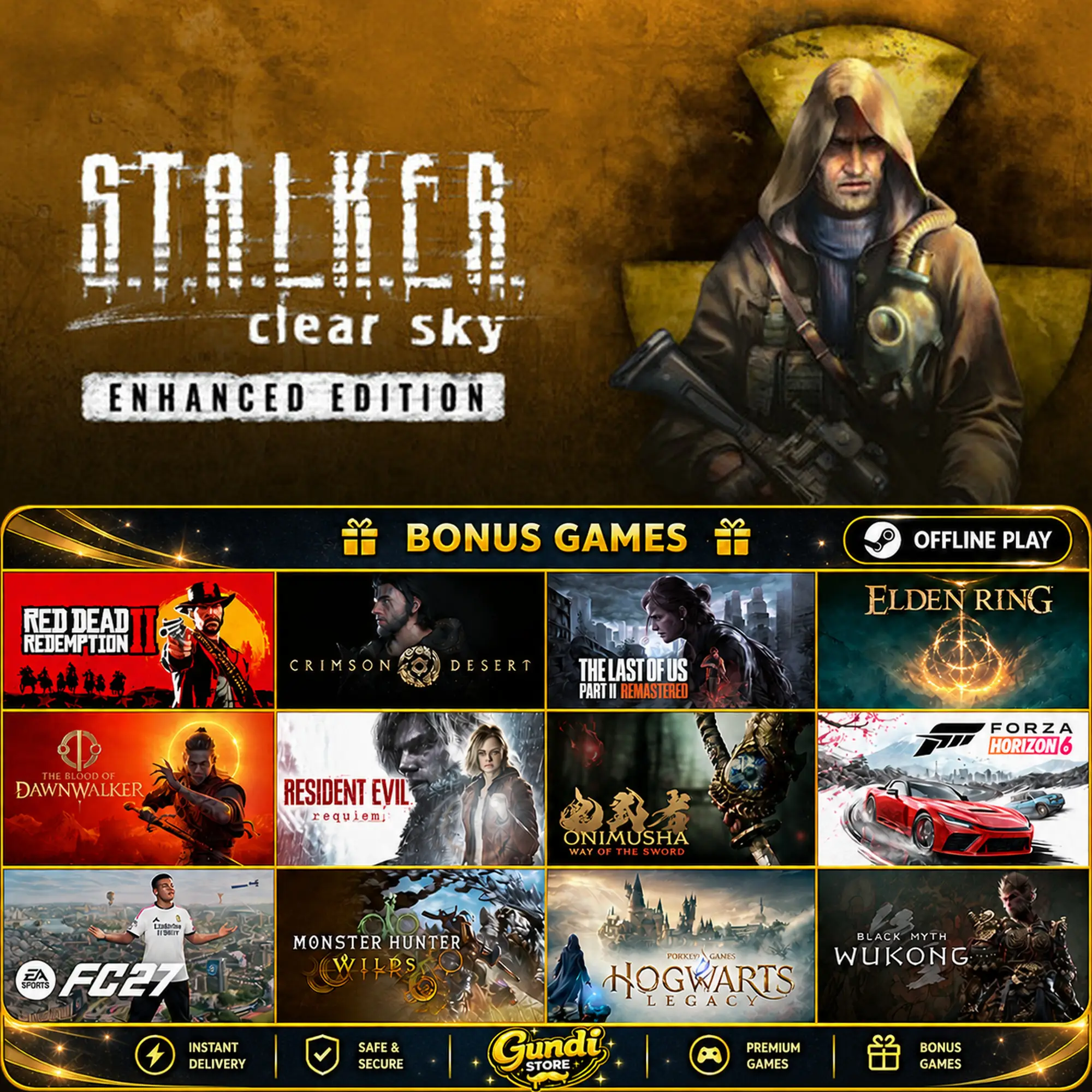 [AUTO CODE] - S.T.A.L.K.E.R._ Clear Sky + BONUS GAME