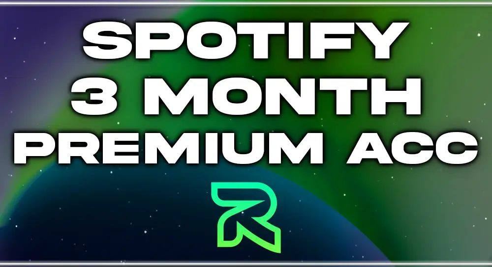SPOTIFY 3 MONTH PREMIUM ACCOUNT