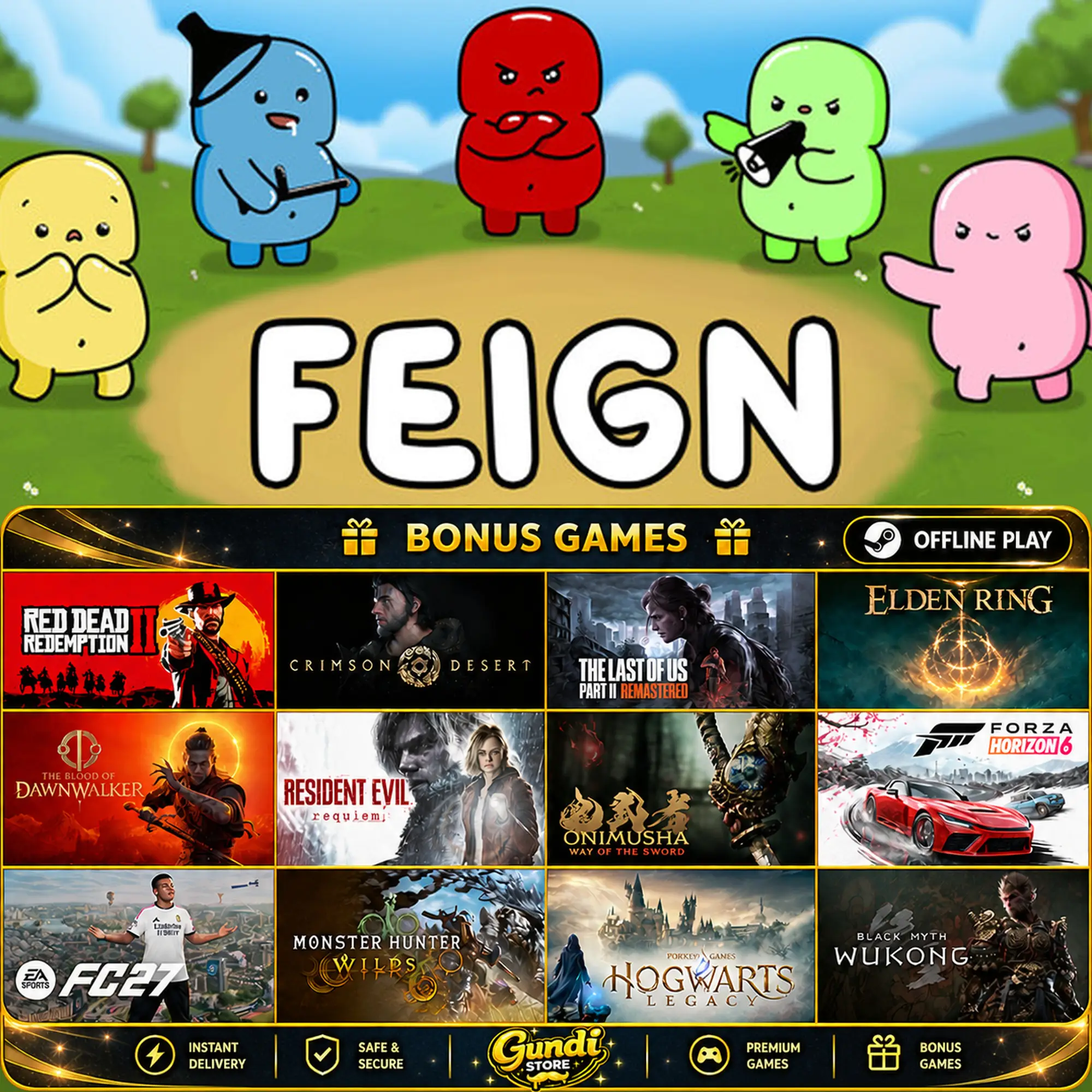 [AUTO CODE] - Feign + BONUS GAME