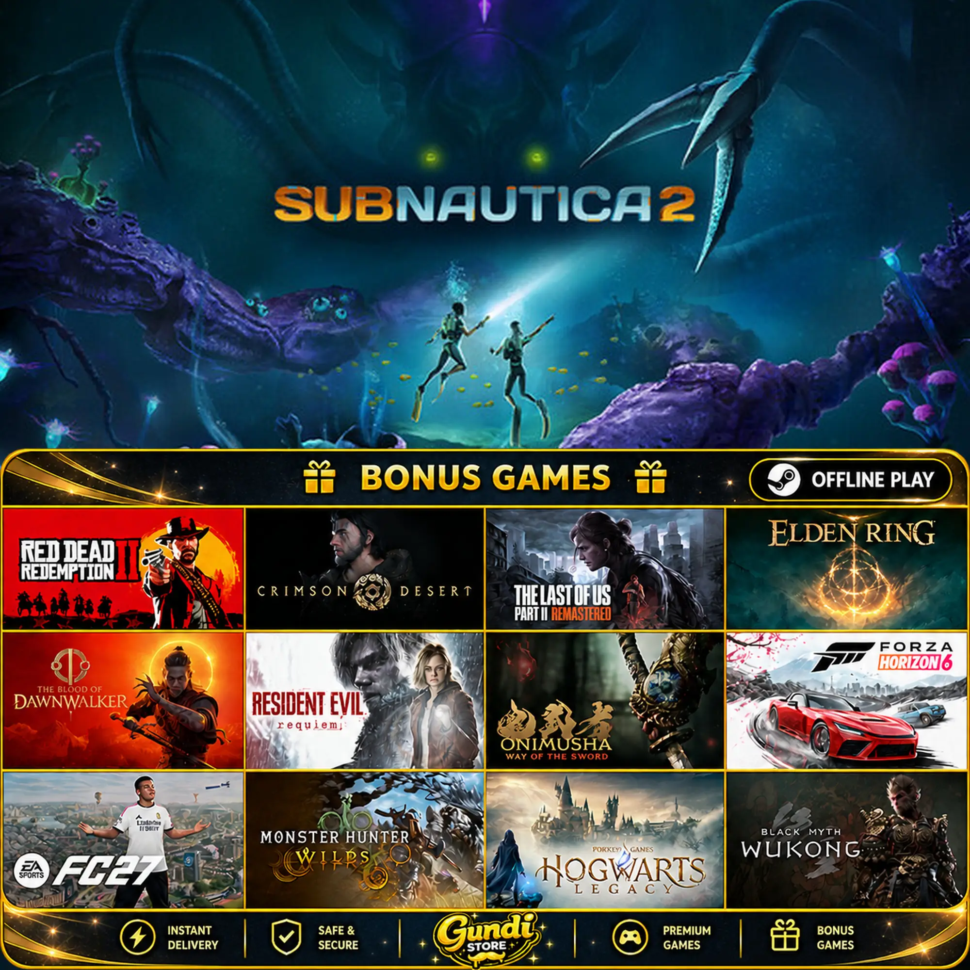 [AUTO CODE] - Subnautica 2 + BONUS GAME