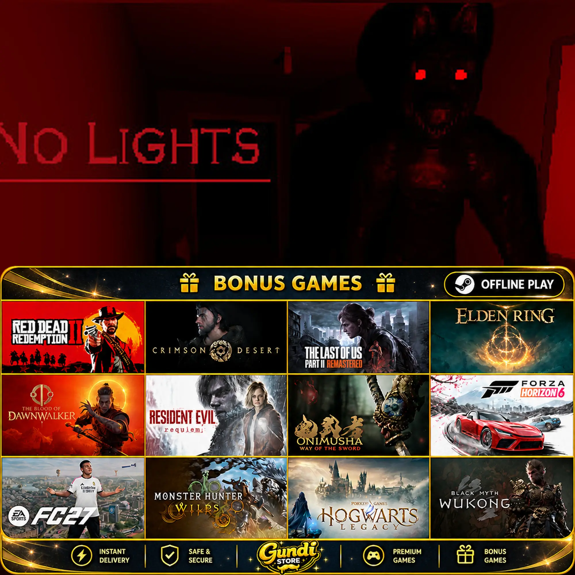 [AUTO CODE] - No Light + BONUS GAME