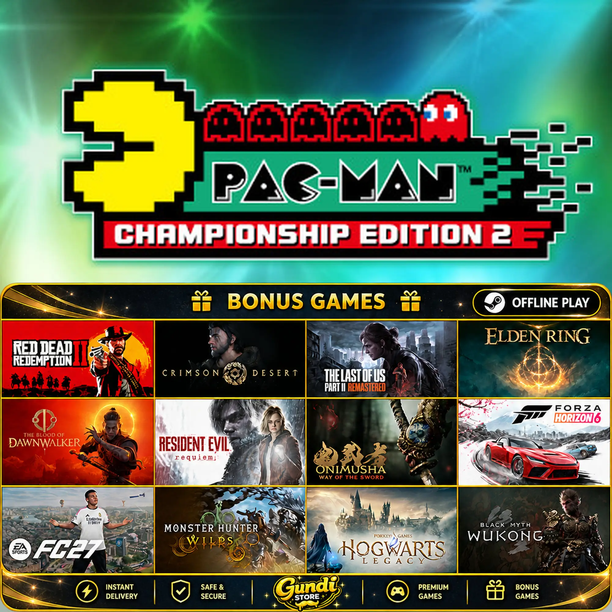 [AUTO CODE] - PAC-MAN™ CHAMPIONSHIP EDITION 2 + BONUS GAME