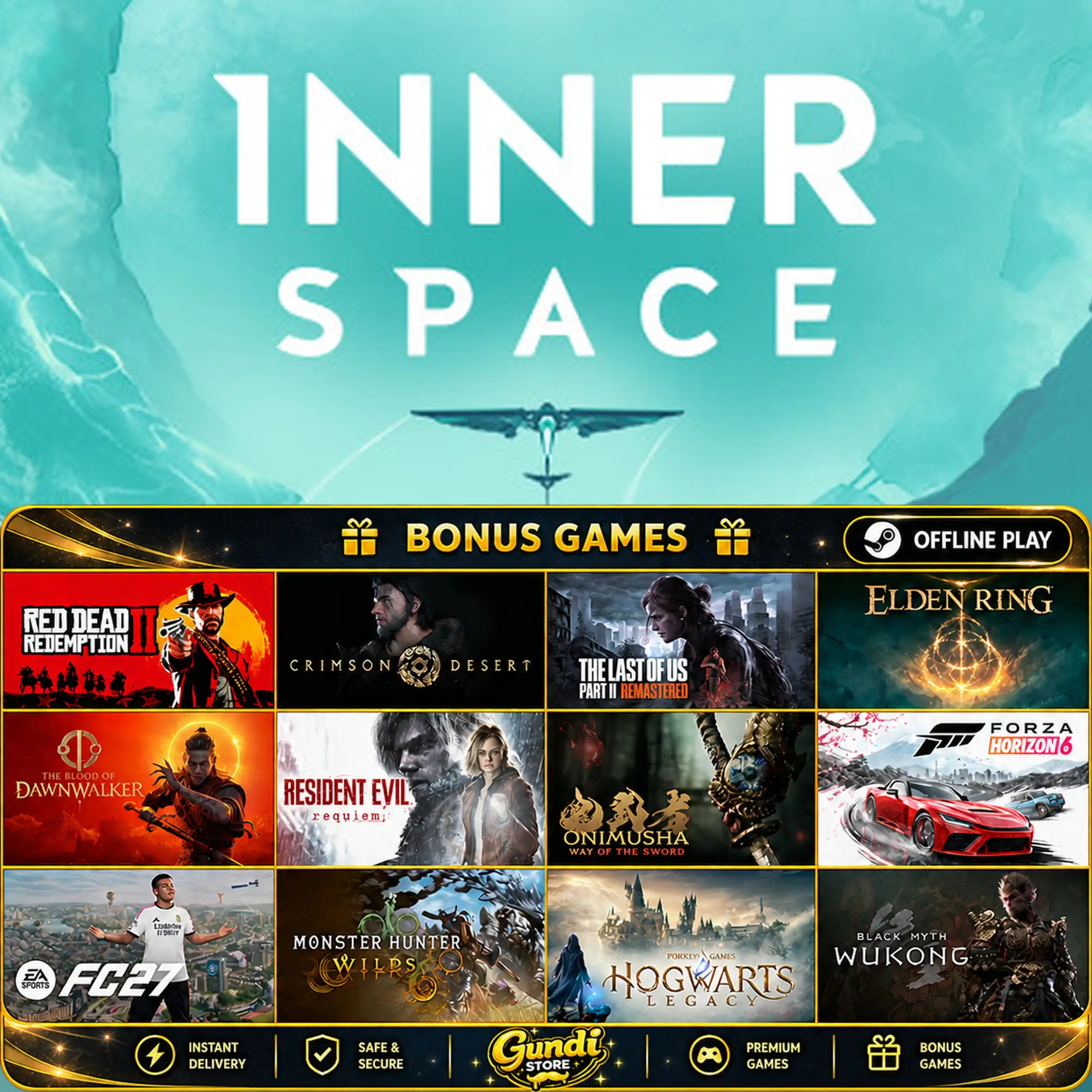 [AUTO CODE] - InnerSpace + BONUS GAME