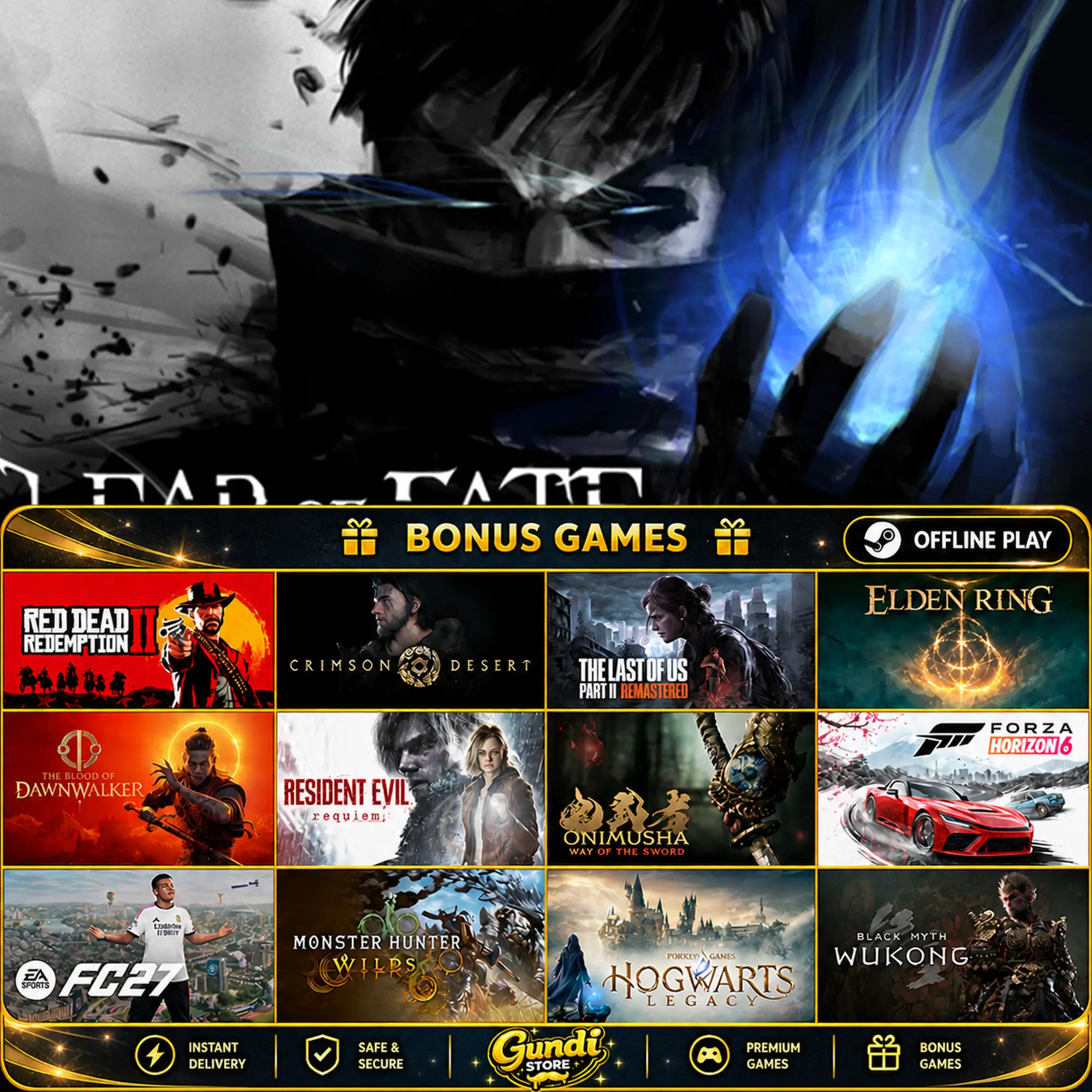 [AUTO CODE] - Leap of Fate + BONUS GAME