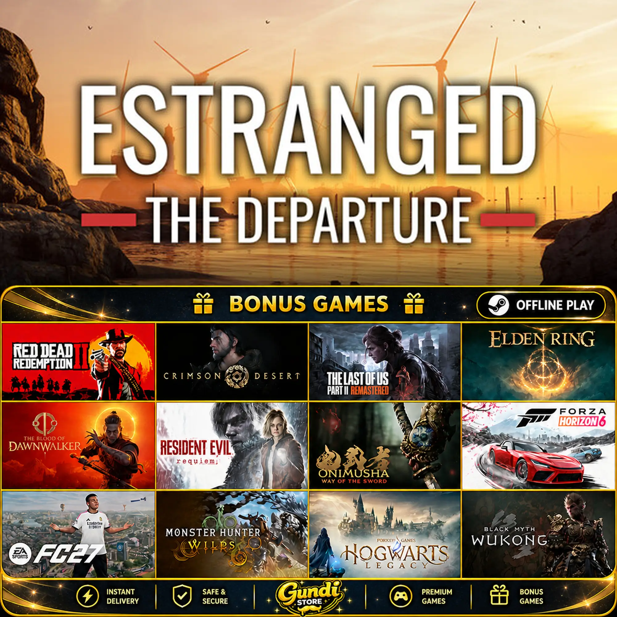 [AUTO CODE] - Estranged_ The Departure + BONUS GAME