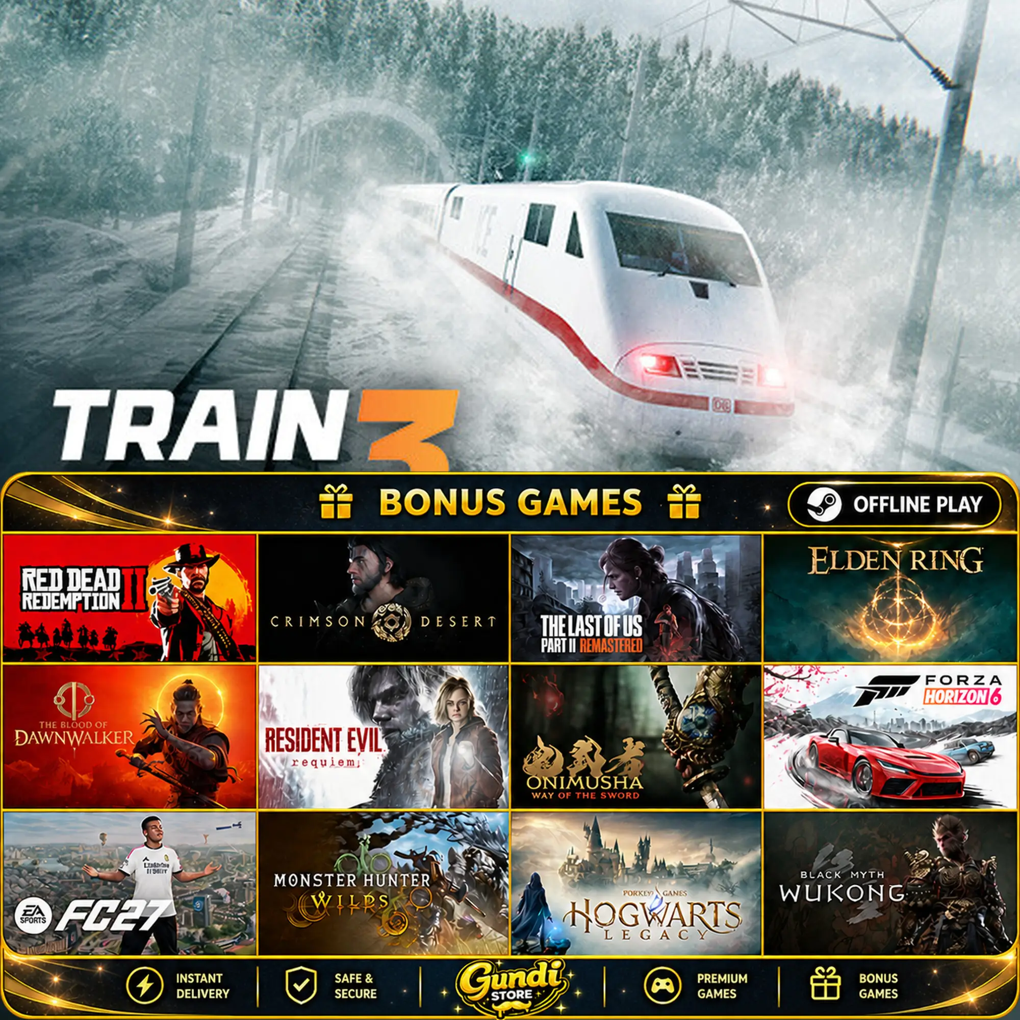 [AUTO CODE] - Train Sim World® 3 + BONUS GAME
