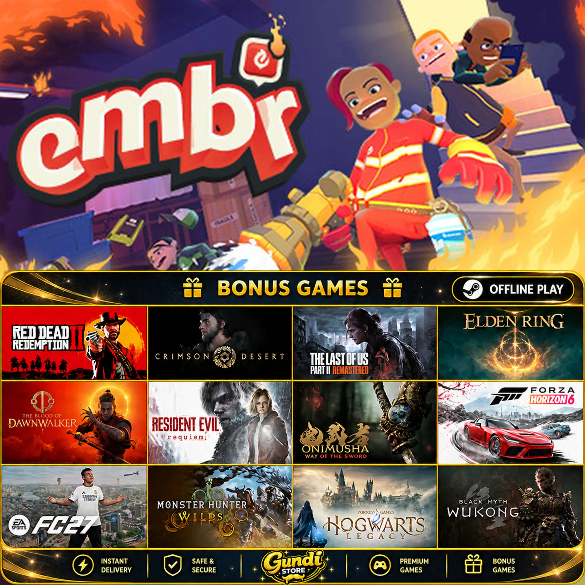 [AUTO CODE] - Embr + BONUS GAME