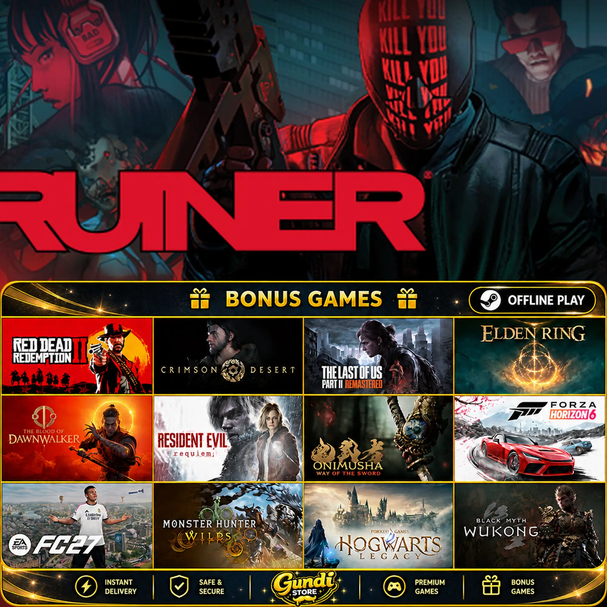 [AUTO CODE] - RUINER + BONUS GAME