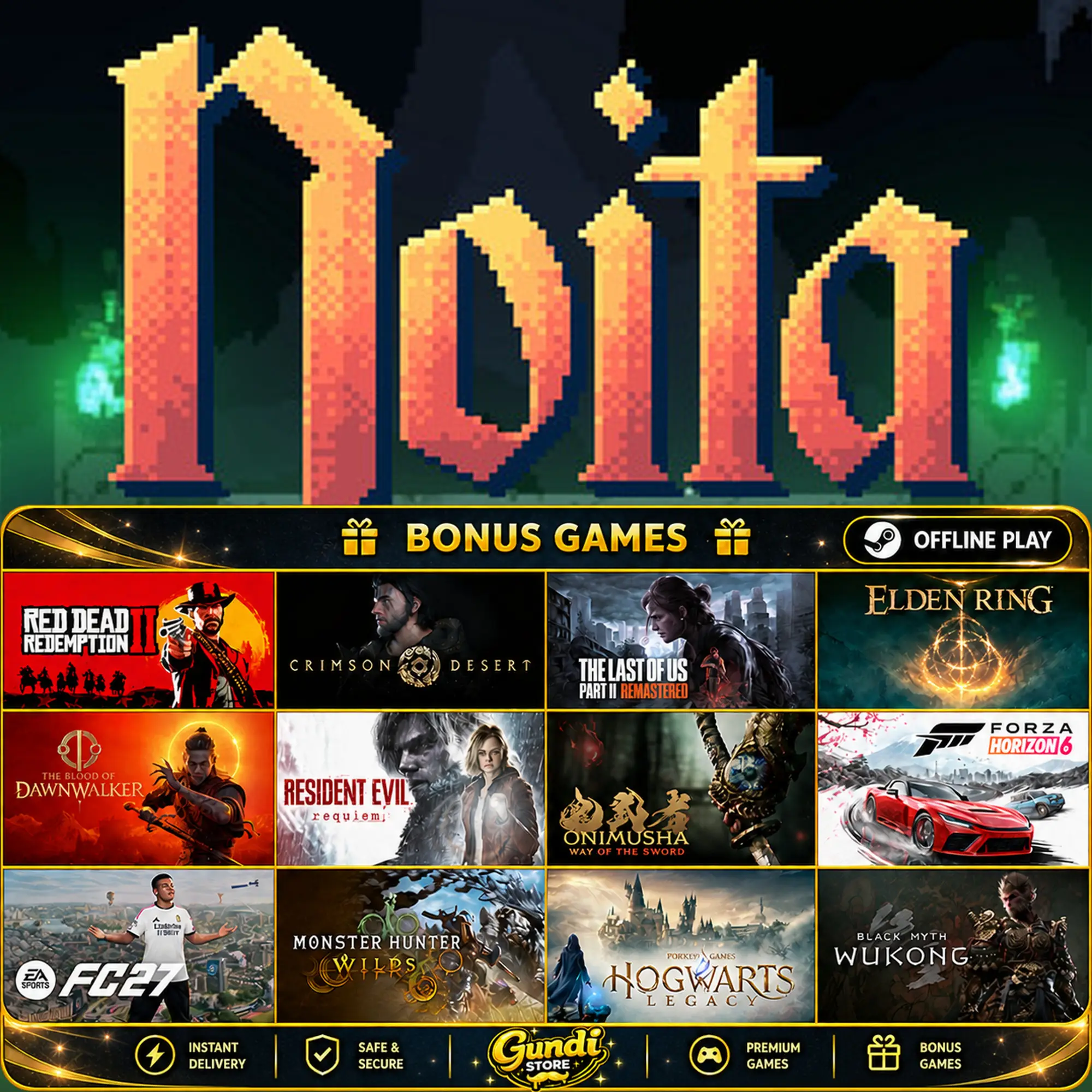 [AUTO CODE] - Noita + BONUS GAME