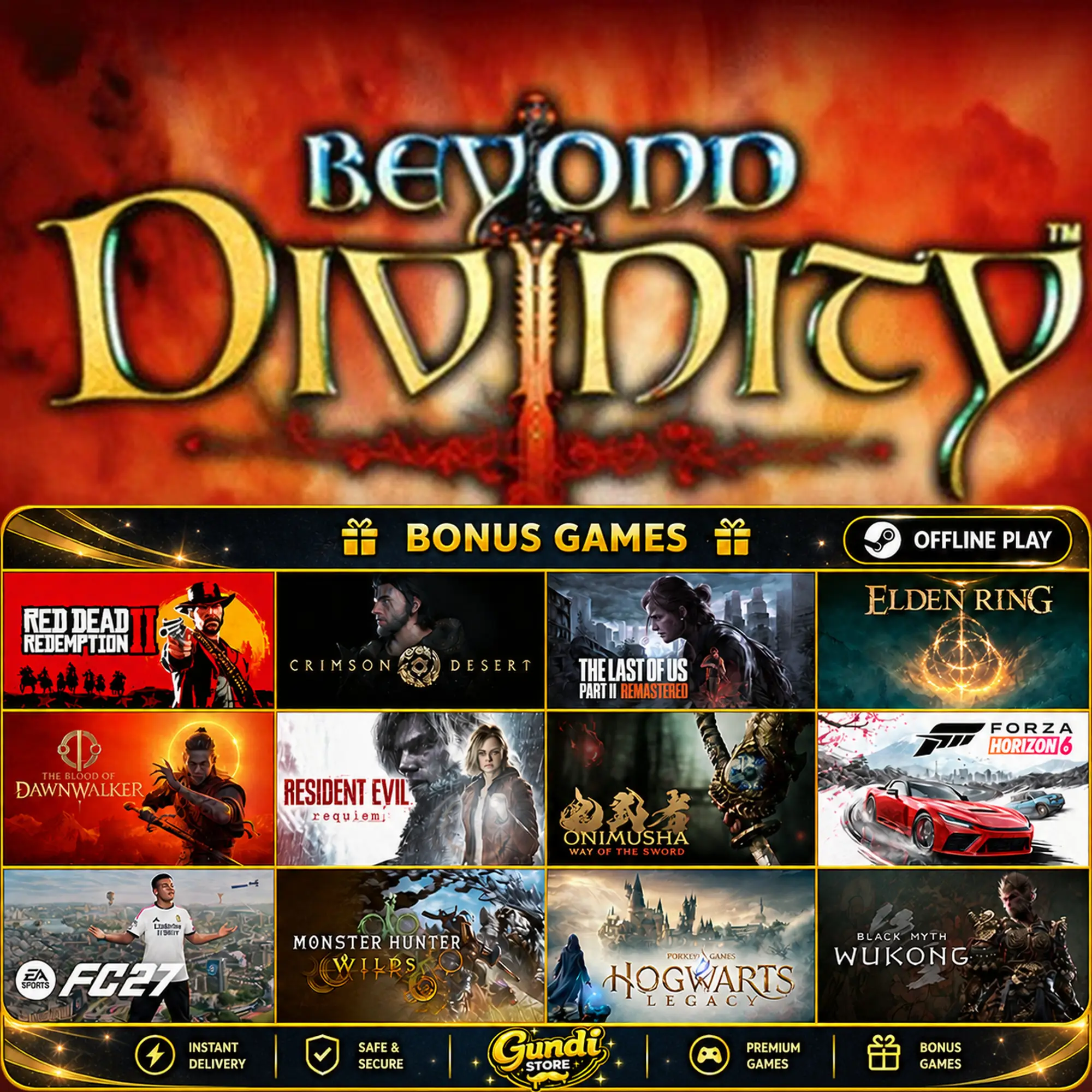[AUTO CODE] - Beyond Divinity + BONUS GAME