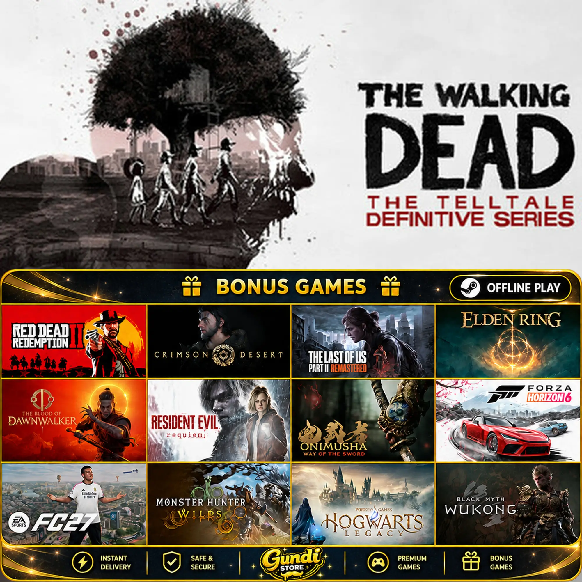 [AUTO CODE] - The Walking Dead_ The Telltale Definitive Series + BONUS GAME
