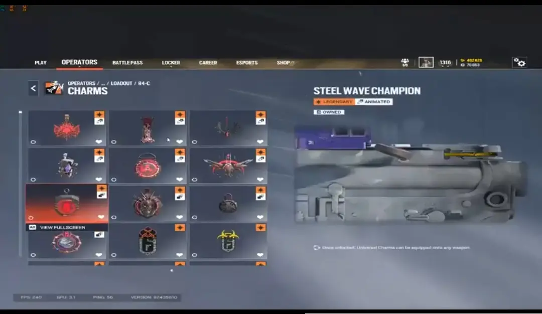 280 skin full 40 Glacier/ 3 grades| X16 CHAMPION X12 DIAMOND Go4 | all golddusts| full racer full market full elites read bel