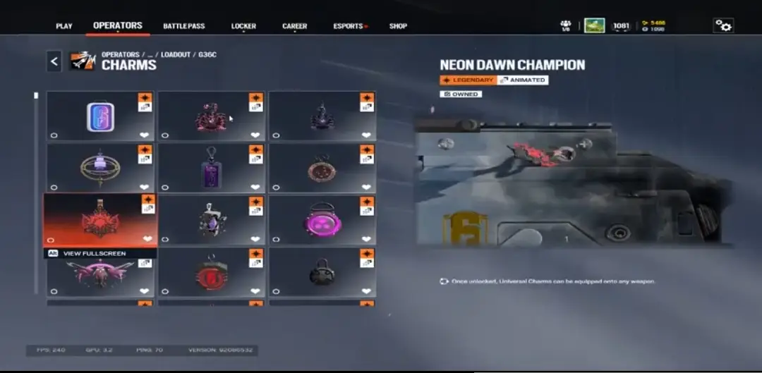 lvl1300 Champion X20 OG 2015 diamond 1.0 Glacier elites skins stacked black ice Charm, read bel