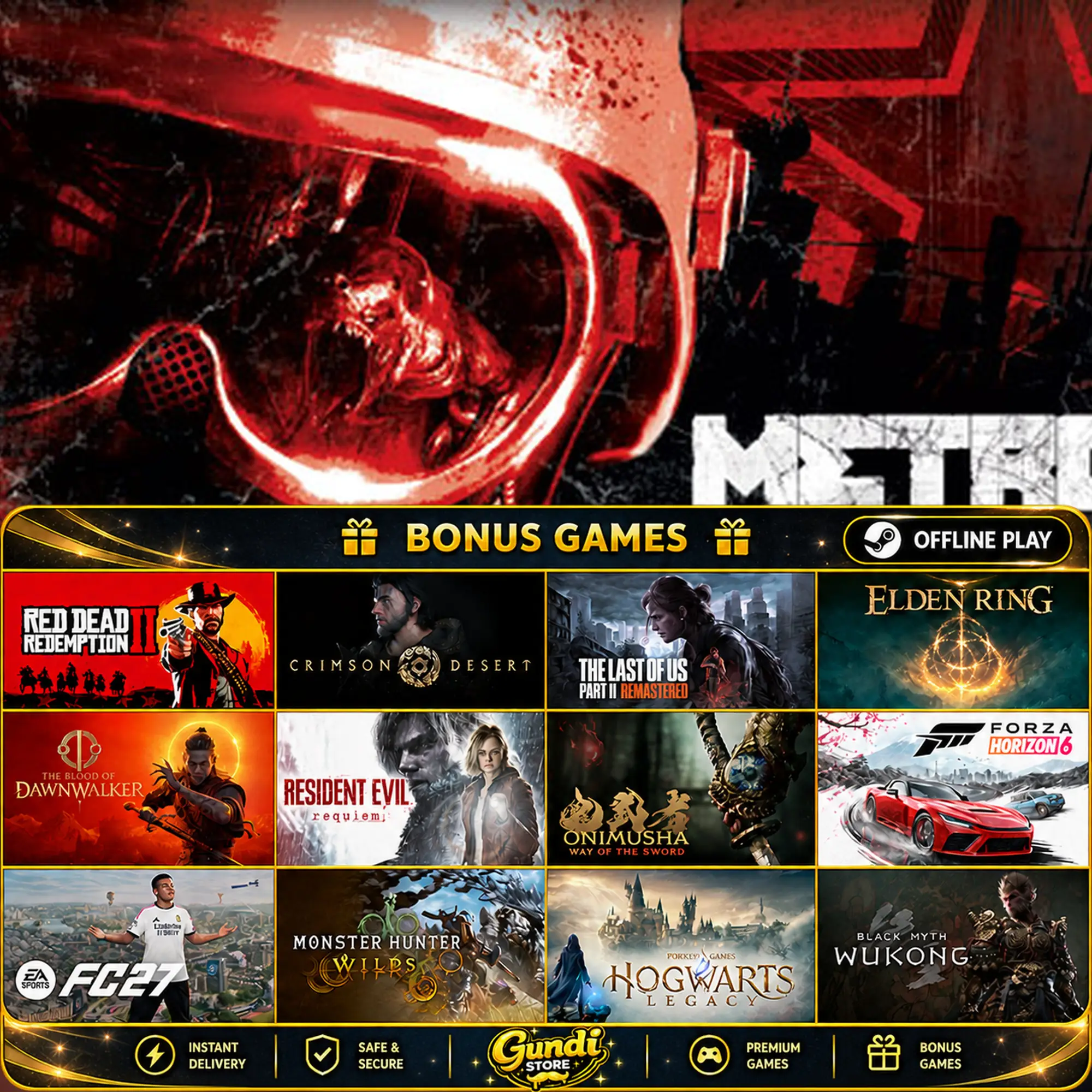 [AUTO CODE] - Metro 2033 + BONUS GAME