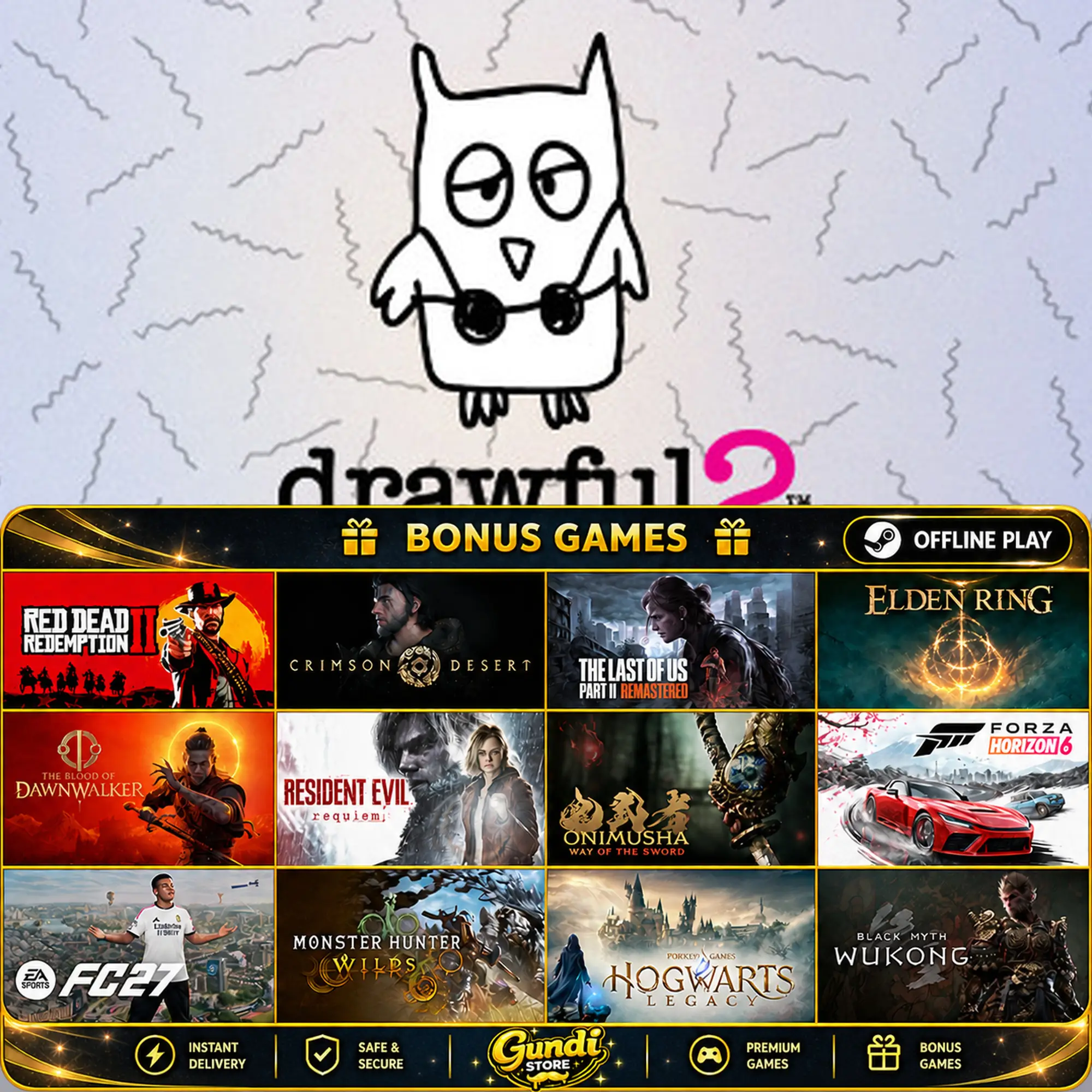 [AUTO CODE] - Drawful 2 + BONUS GAME