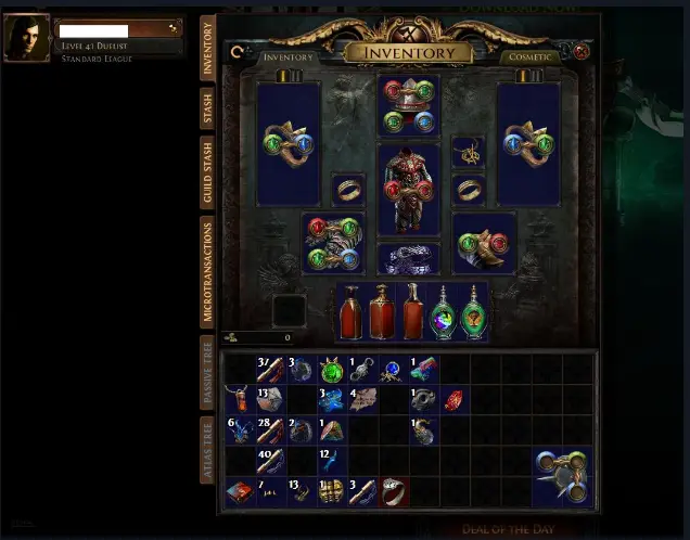 Path of Exile Account - Duelist 41 Level