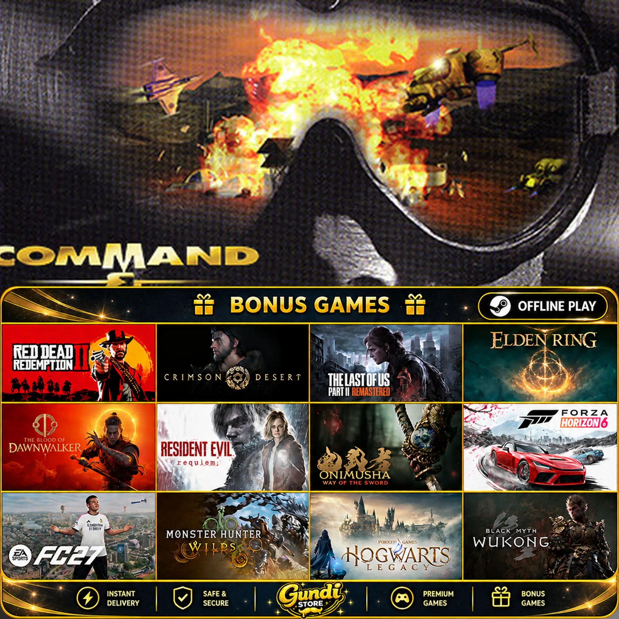 [AUTO CODE] - Command & Conquer™ and The Covert Operations™ + BONUS GAME