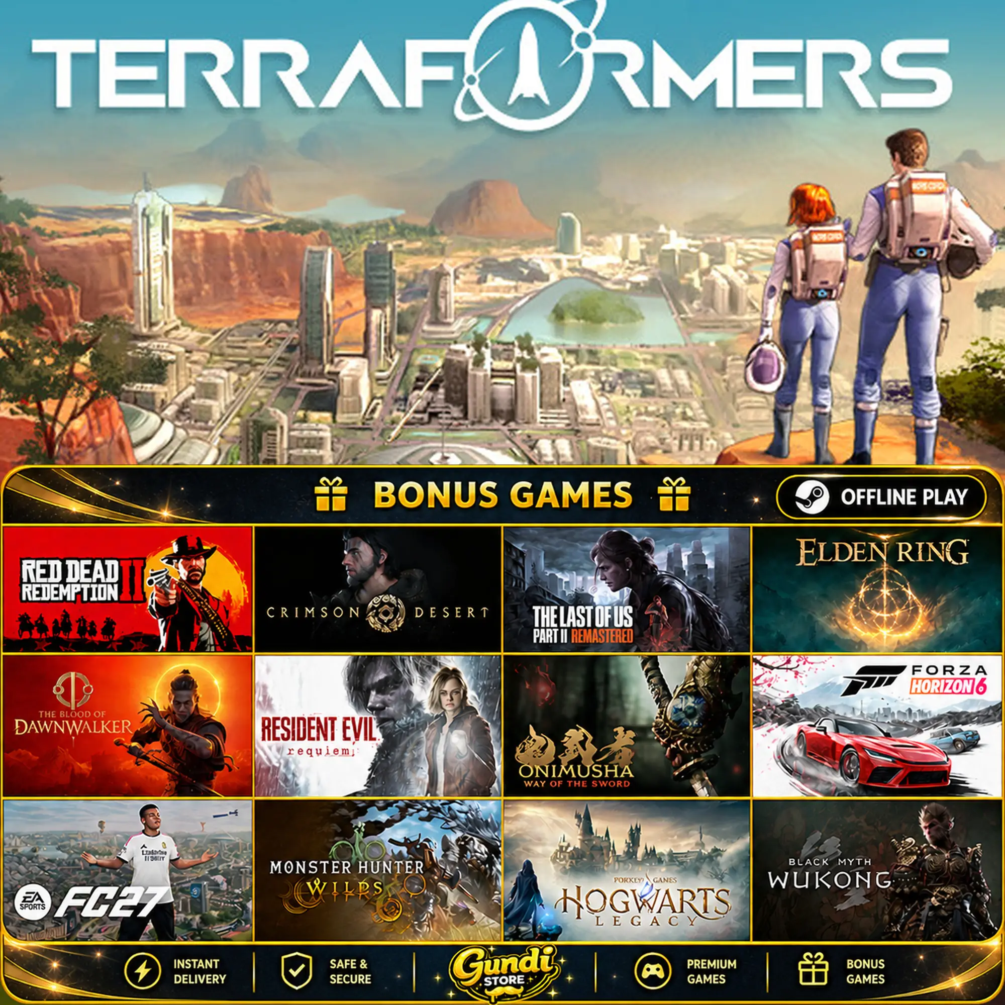 [AUTO CODE] - Terraformers + BONUS GAME