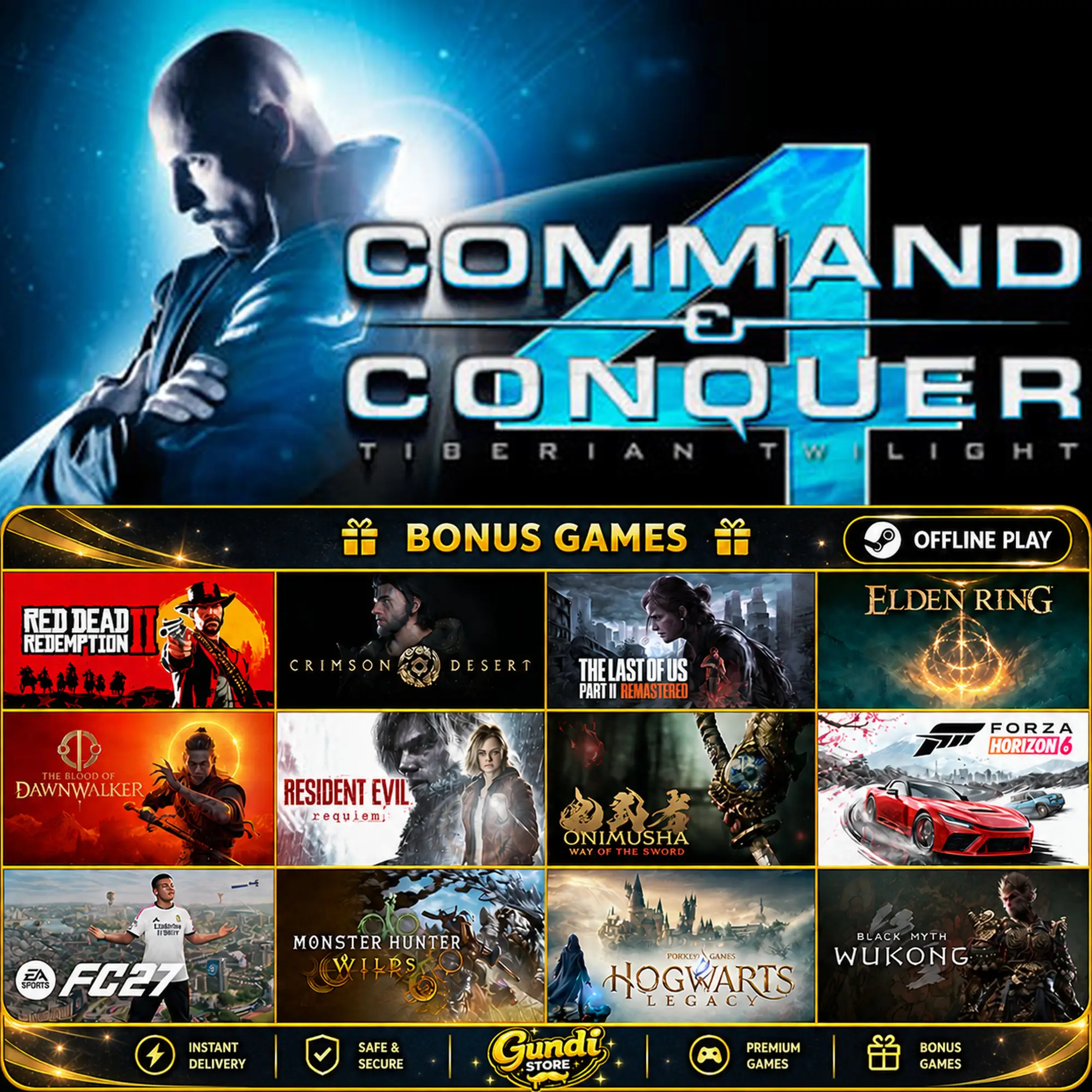 [AUTO CODE] - Command & Conquer™ 4 Tiberian Twilight + BONUS GAME