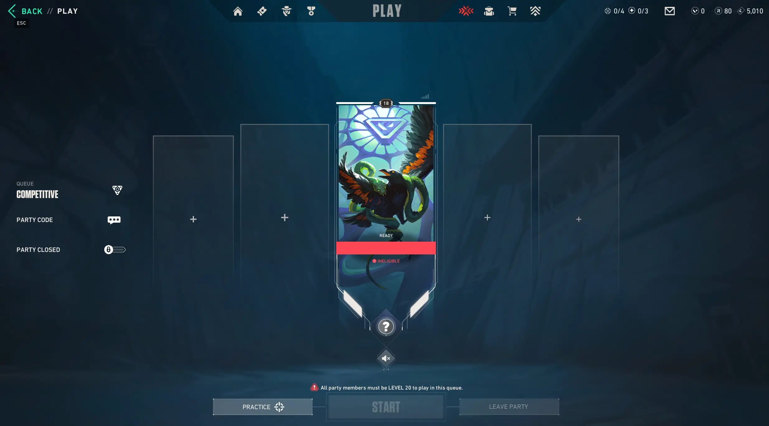 8 Agents - Unranked - Not Ranked Ready - 18 LVL - Full Acces