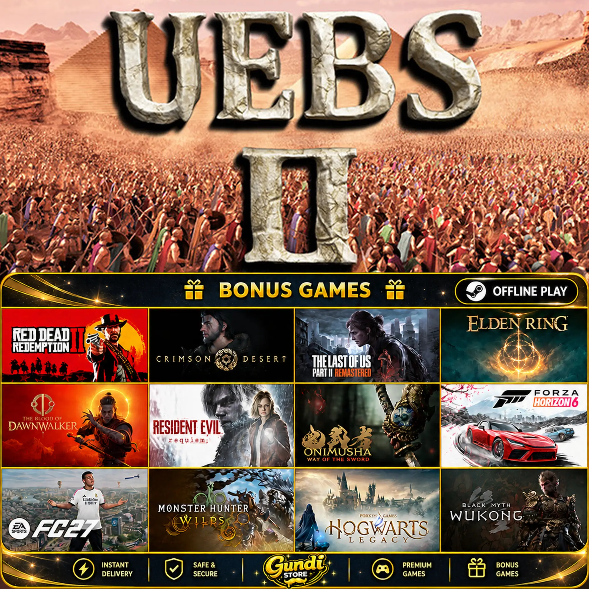 [AUTO CODE] - Ultimate Epic Battle Simulator 2 + BONUS GAME