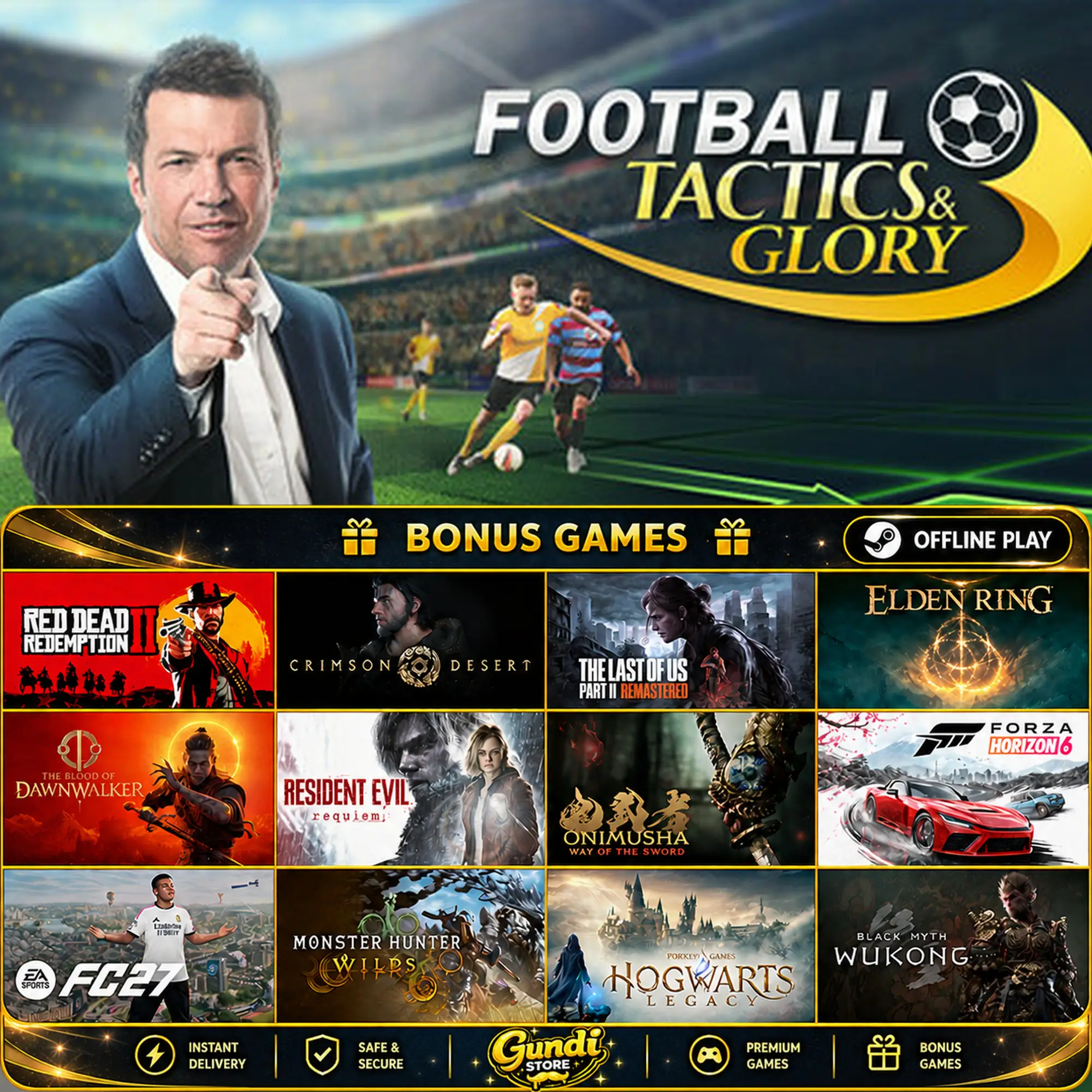 [AUTO CODE] - Football, Tactics & Glory + BONUS GAME