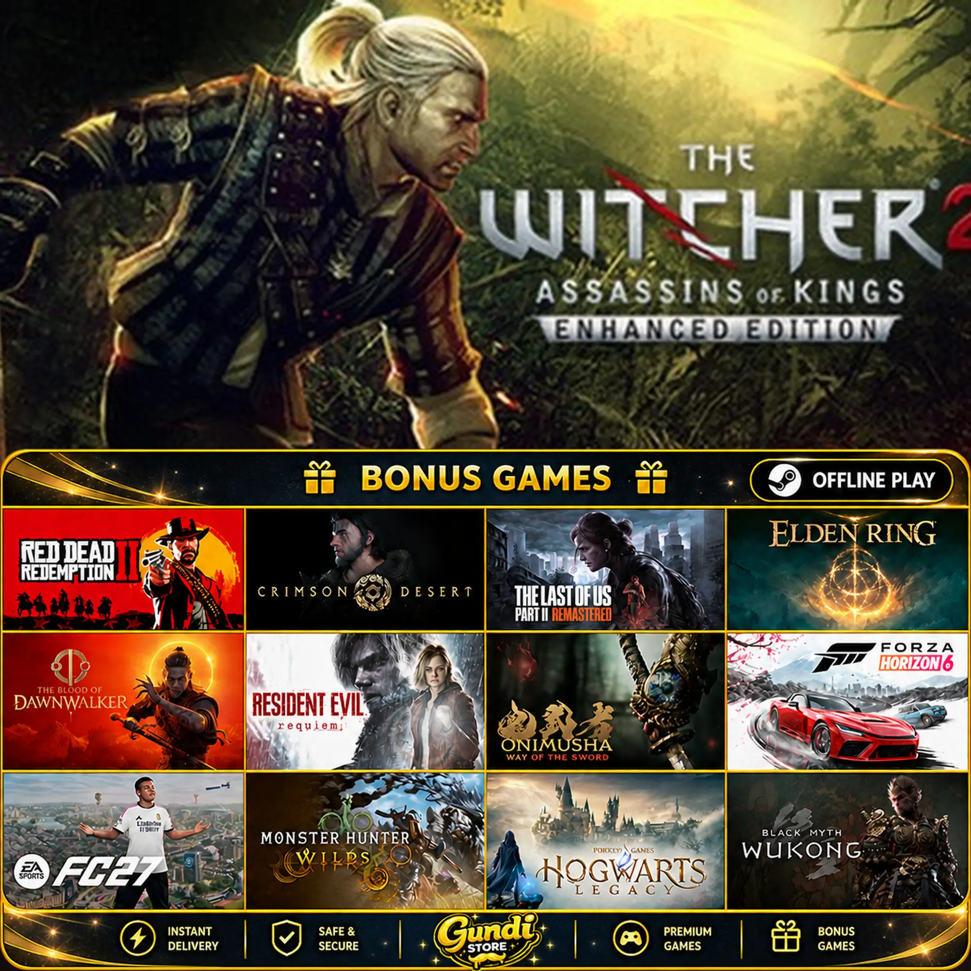 [AUTO CODE] - The Witcher 2_ Assassins of Kings Enhanced Edition + BONUS GAME