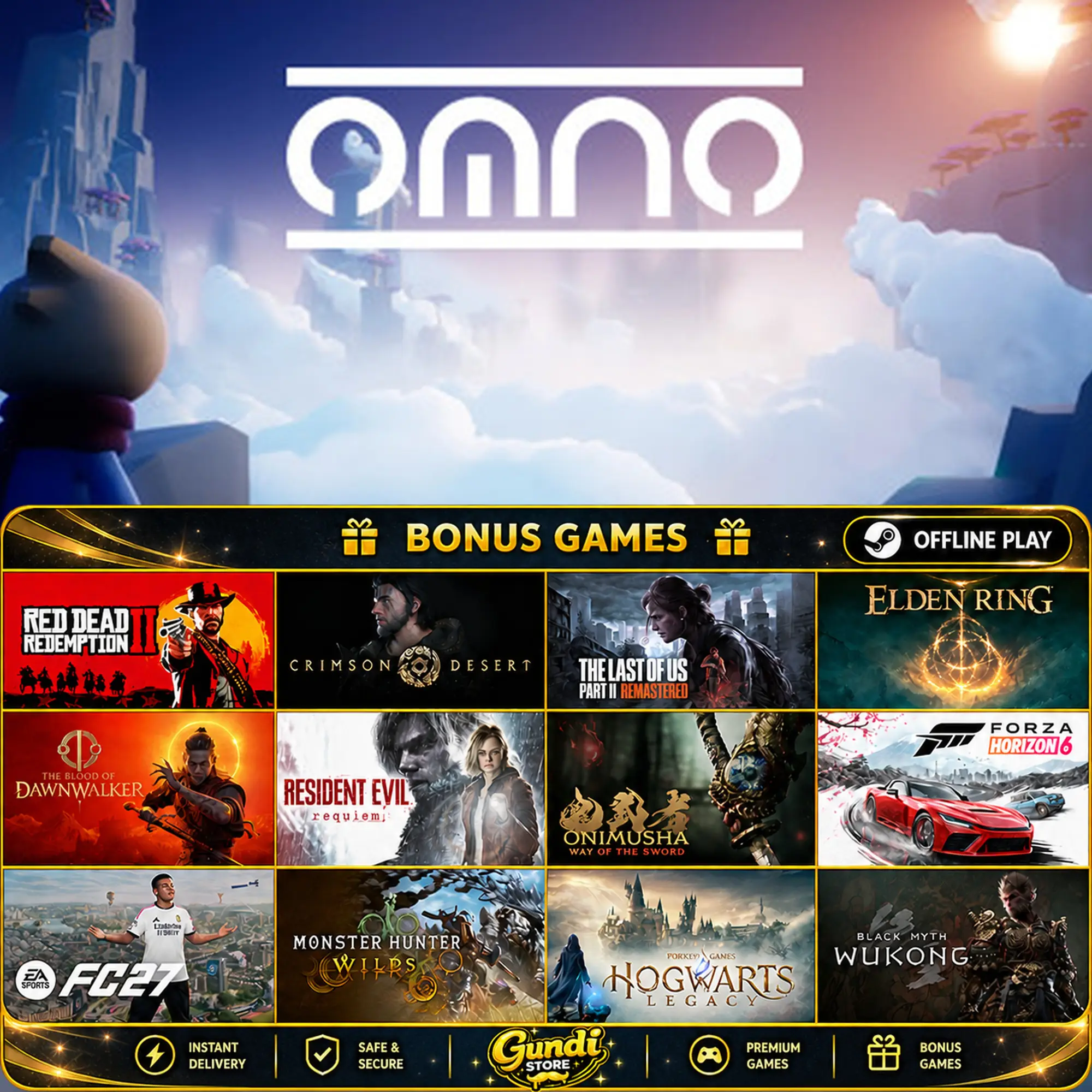 [AUTO CODE] - Omno + BONUS GAME