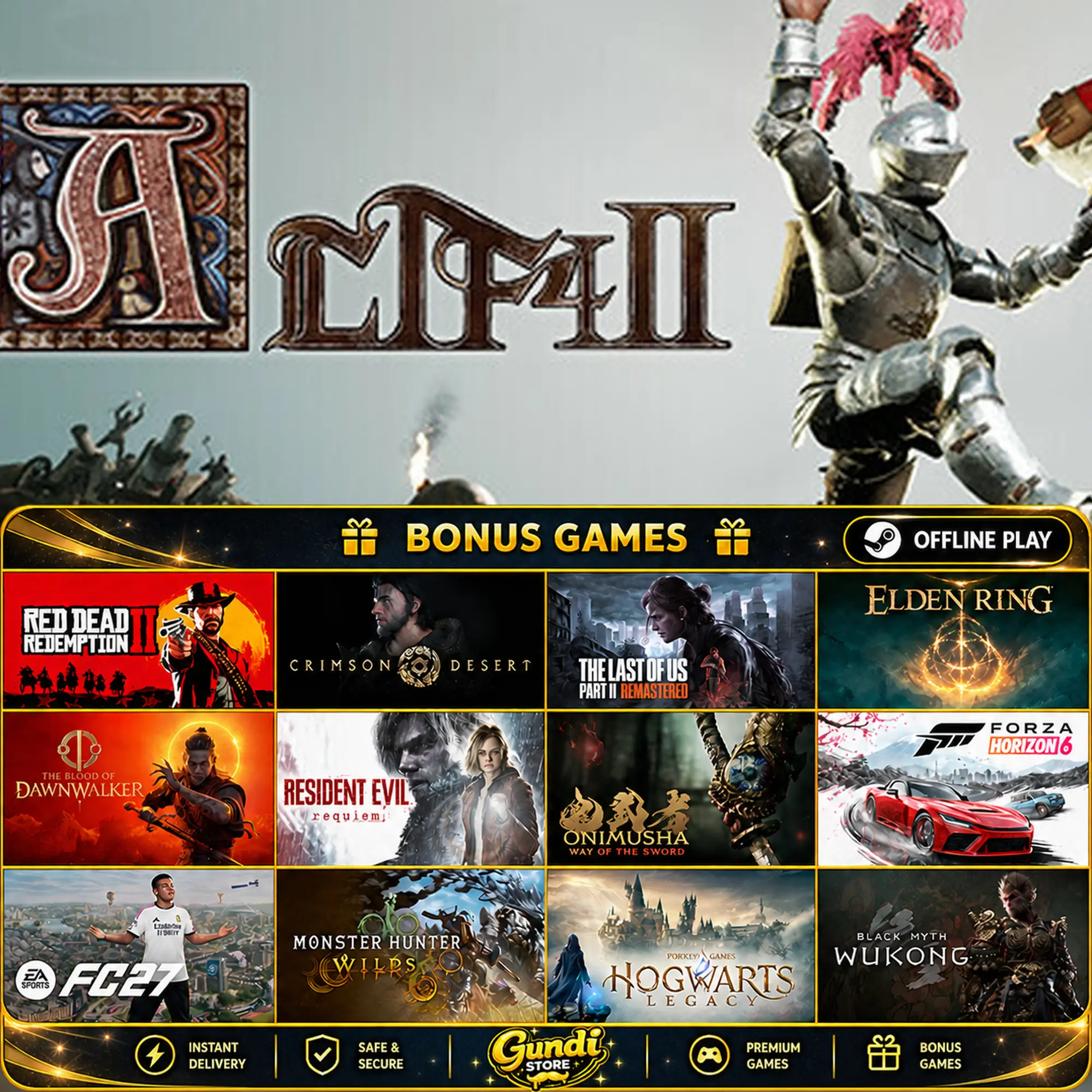[AUTO CODE] - ALTF42 + BONUS GAME