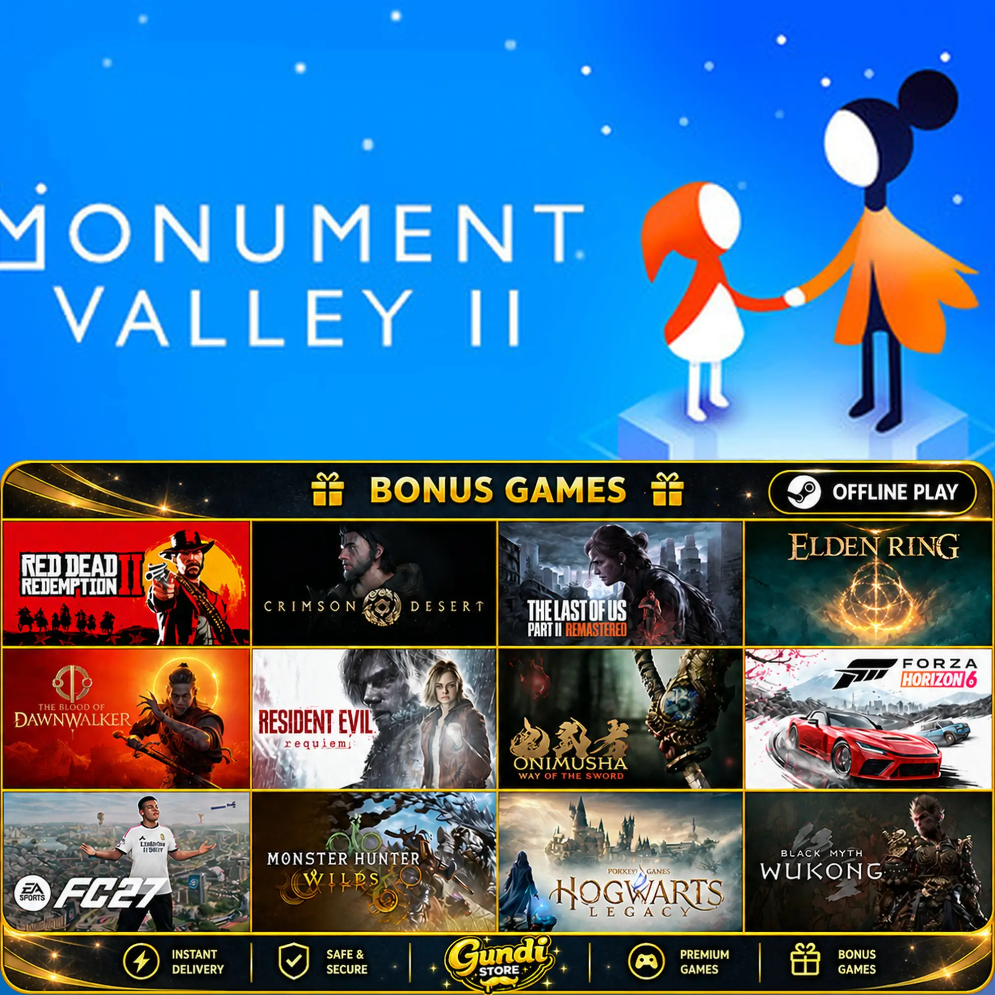 [AUTO CODE] - Monument Valley 2 + BONUS GAME