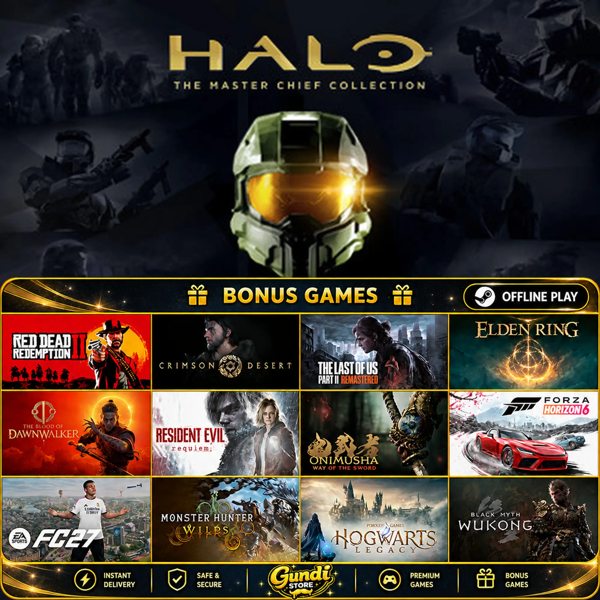 [AUTO CODE] - Halo_ The Master Chief Collection + BONUS GAME