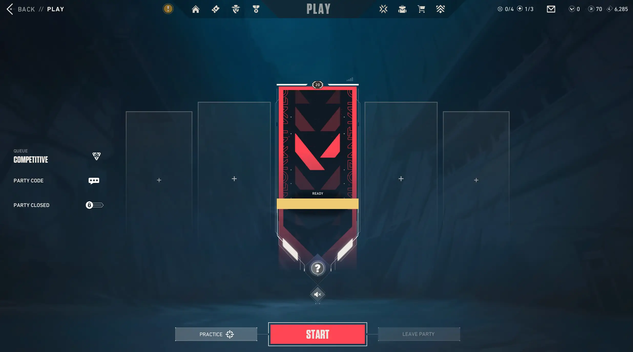 6 Agents - Unranked - Ranked Ready - 20 LVL - Full Acces