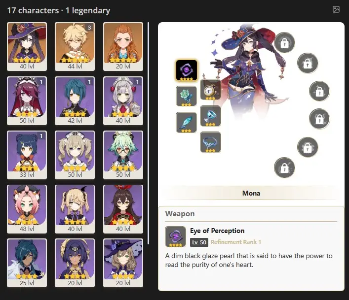 EU- AR:30-  MONA - ALOY - 17 characters