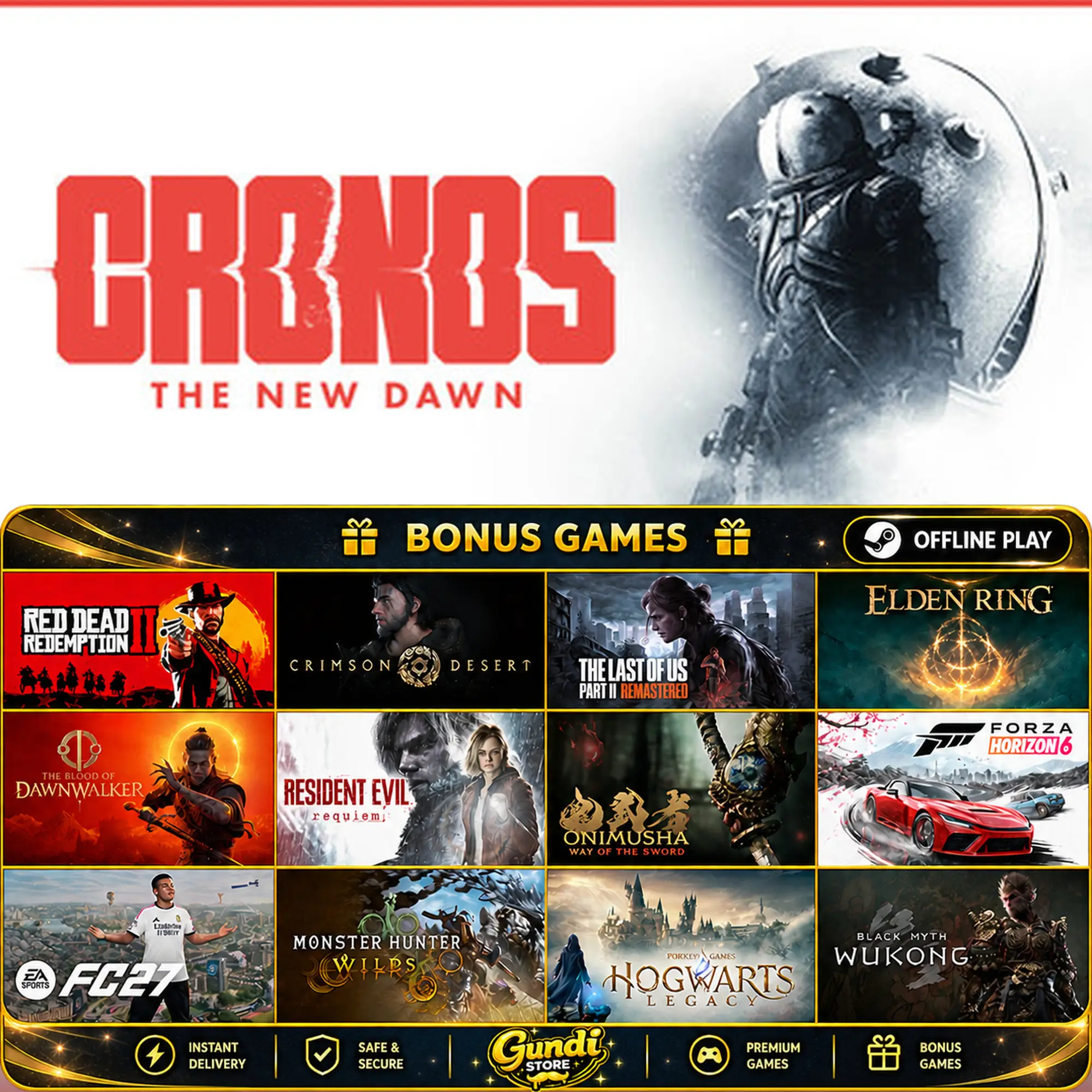 [AUTO CODE] - Cronos_ The New Dawn + BONUS GAME