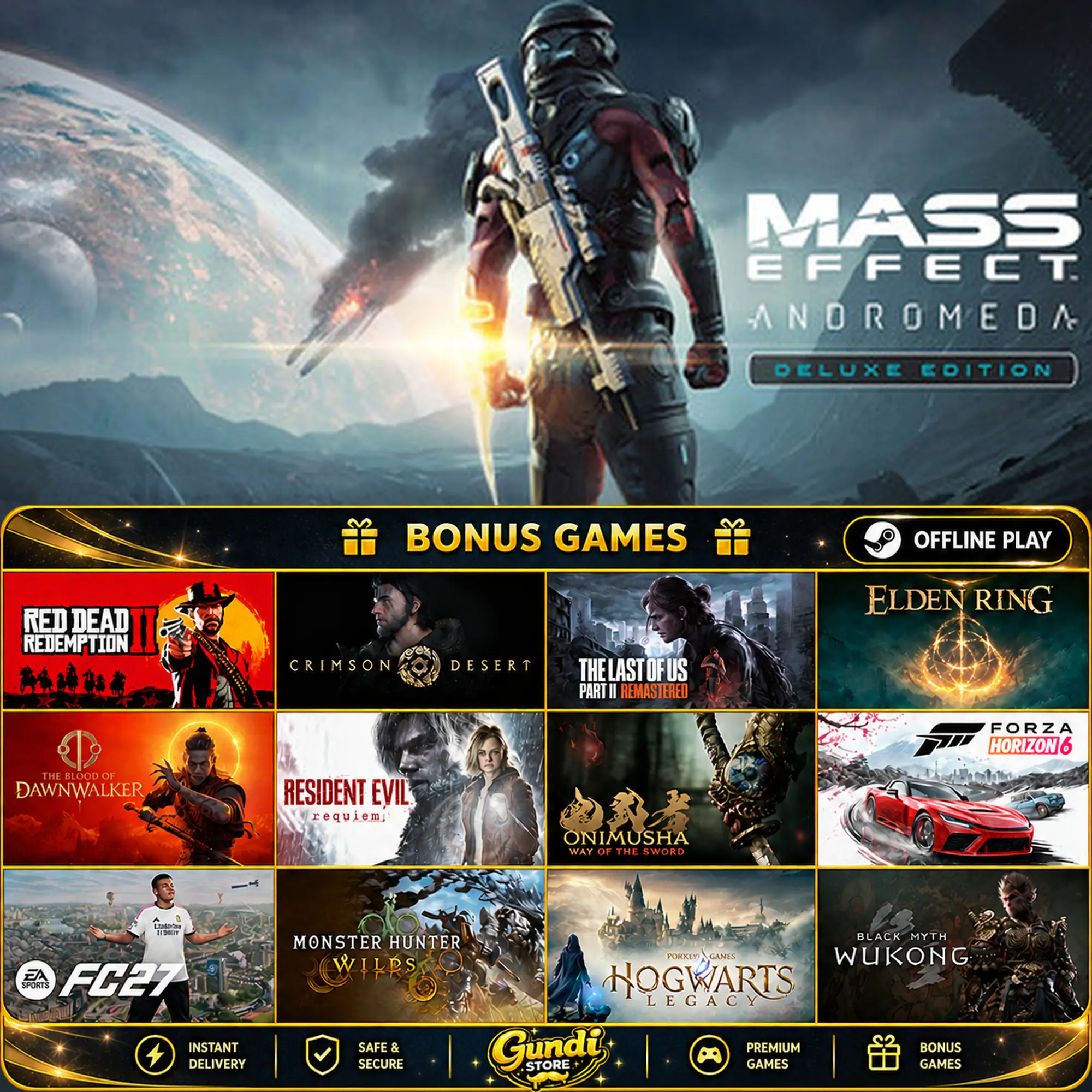 [AUTO CODE] - Mass Effect™_ Andromeda Deluxe Edition + BONUS GAME