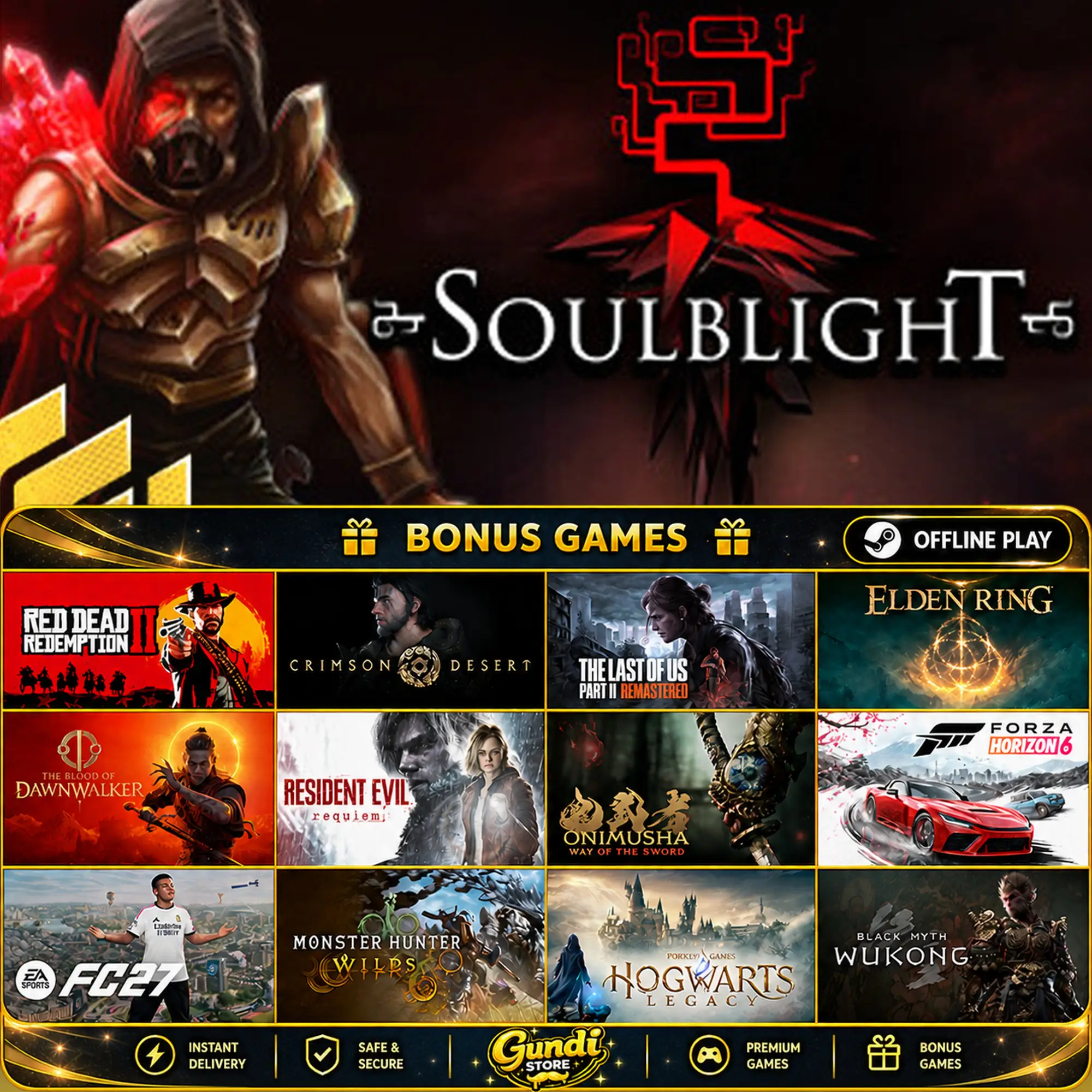 [AUTO CODE] - Soulblight + BONUS GAME