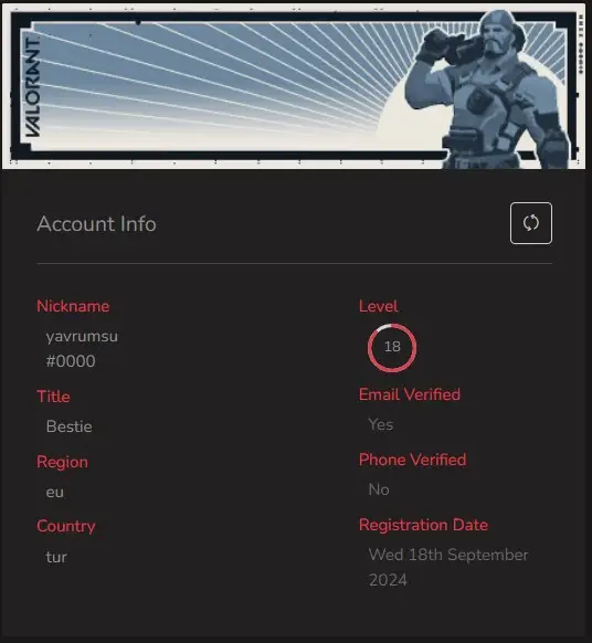 NOT RANKED READY - 18 LVL -FULL ACCESS