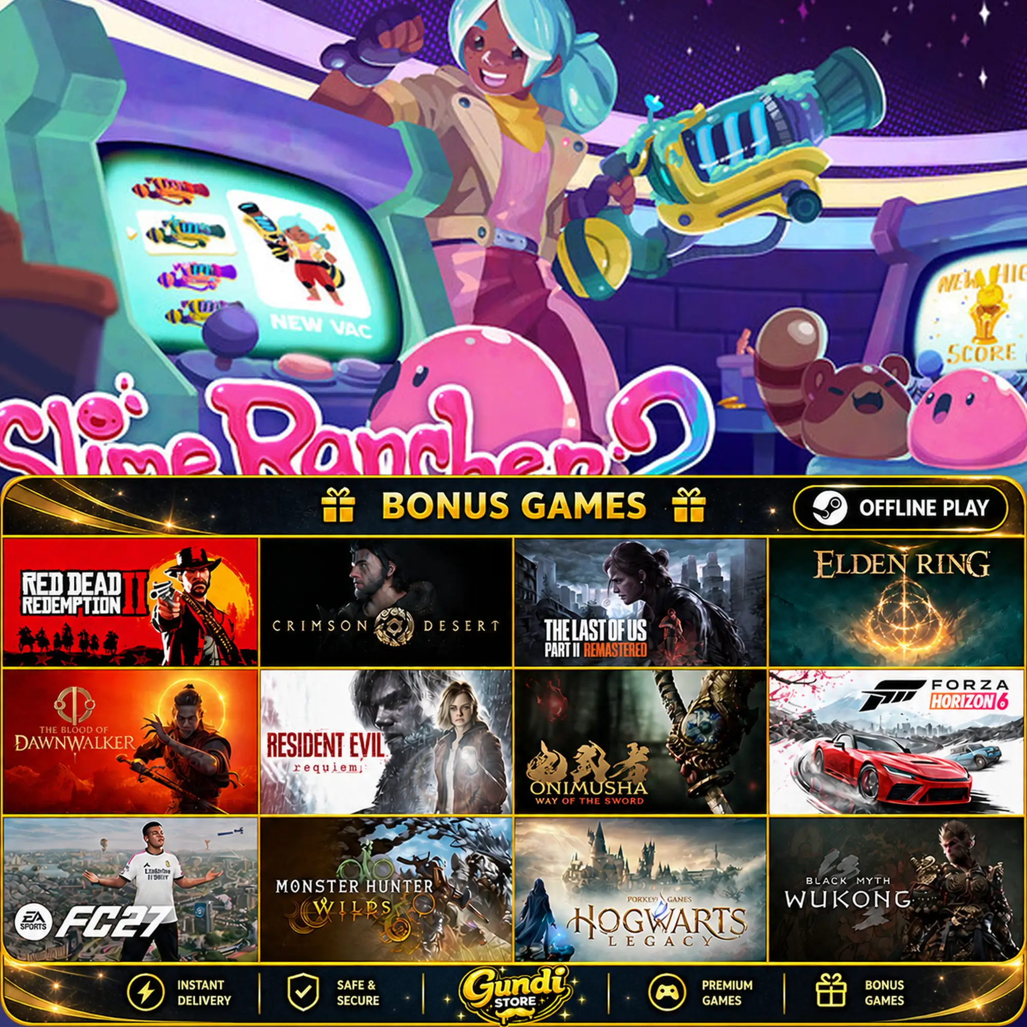 [AUTO CODE] - Slime Rancher 2 + BONUS GAME