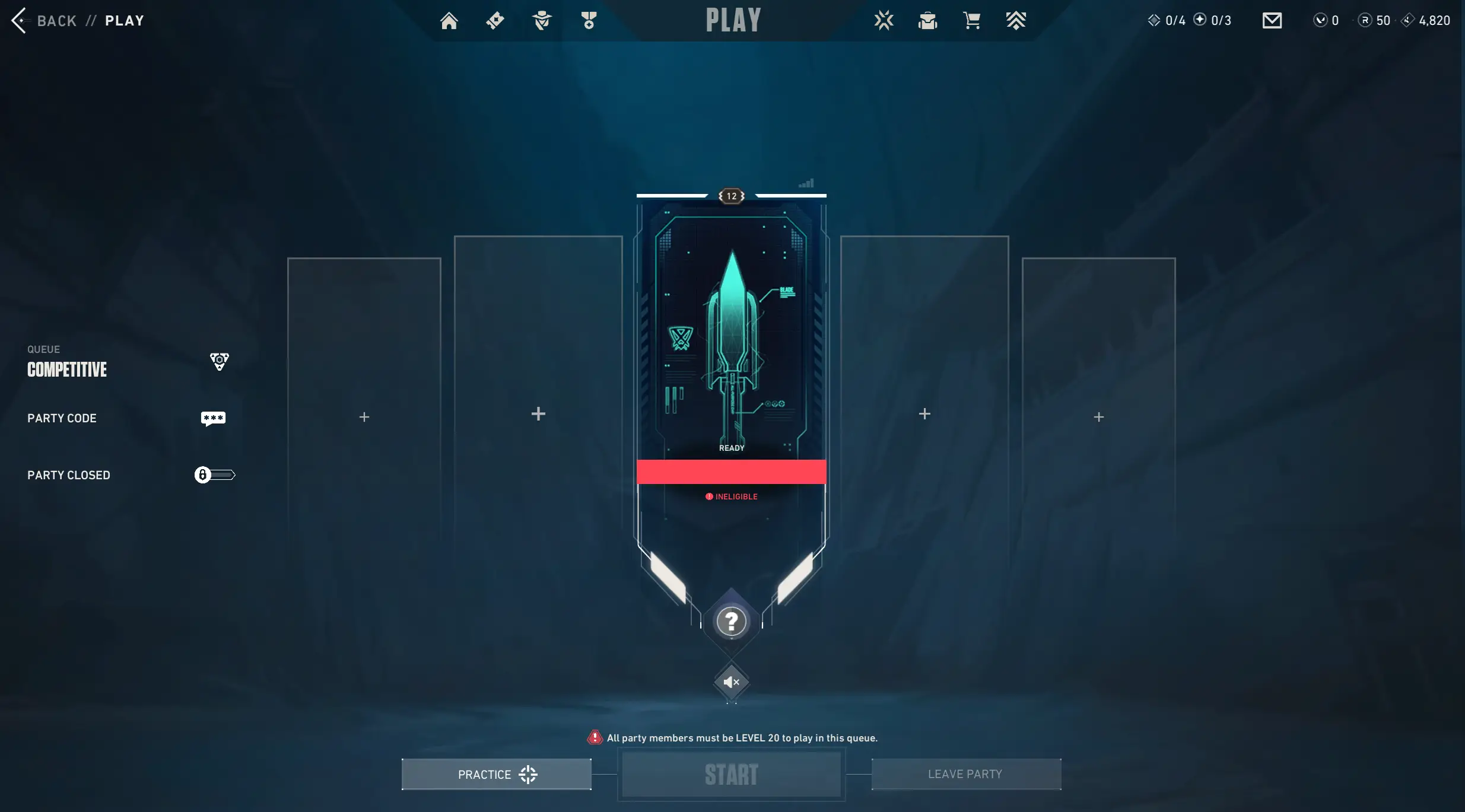 7 Agents - Not Ranked Ready - 12 LVL - Full Acces