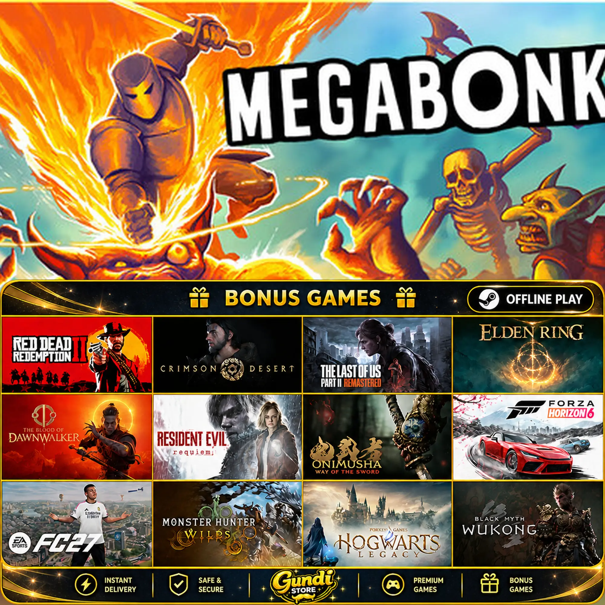 [AUTO CODE] - Megabonk + BONUS GAME