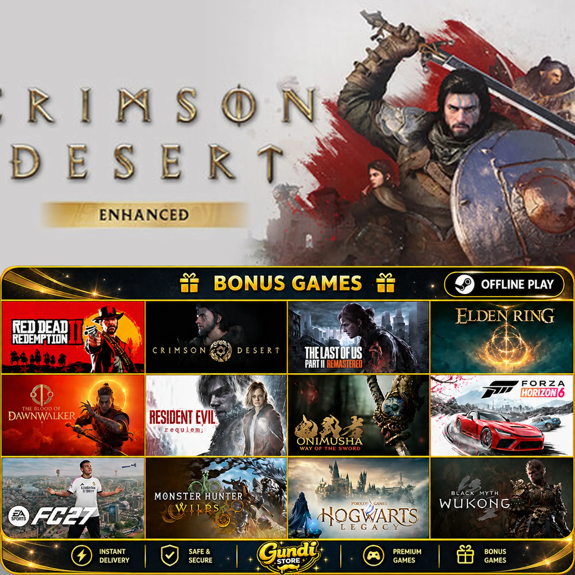 [AUTO CODE] - Crimson Desert + BONUS GAME