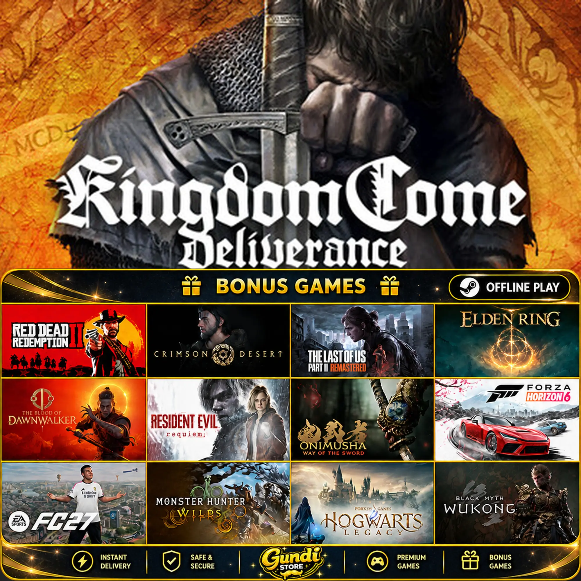 [AUTO CODE] - Kingdom Come_ Deliverance + BONUS GAME