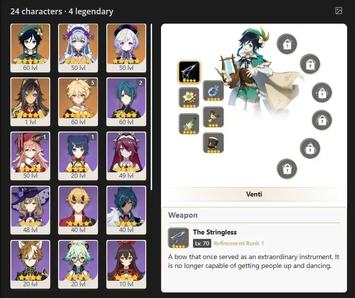 EU - AR:41-VENTI - YUMEMIZUKI MIZUKI - QIQI - DEHYA -24characters