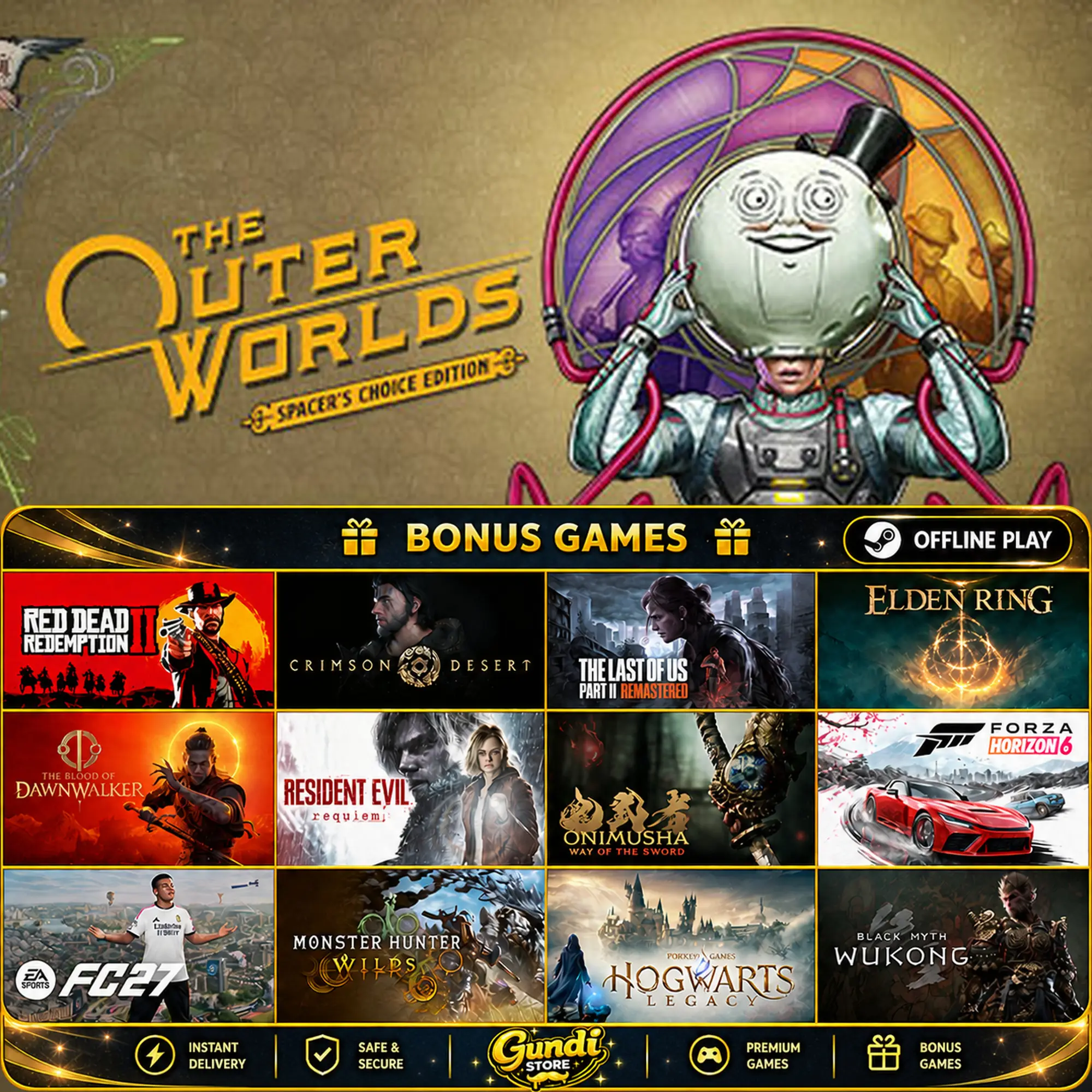 [AUTO CODE] - The Outer Worlds_ Spacer's Choice Edition + BONUS GAME