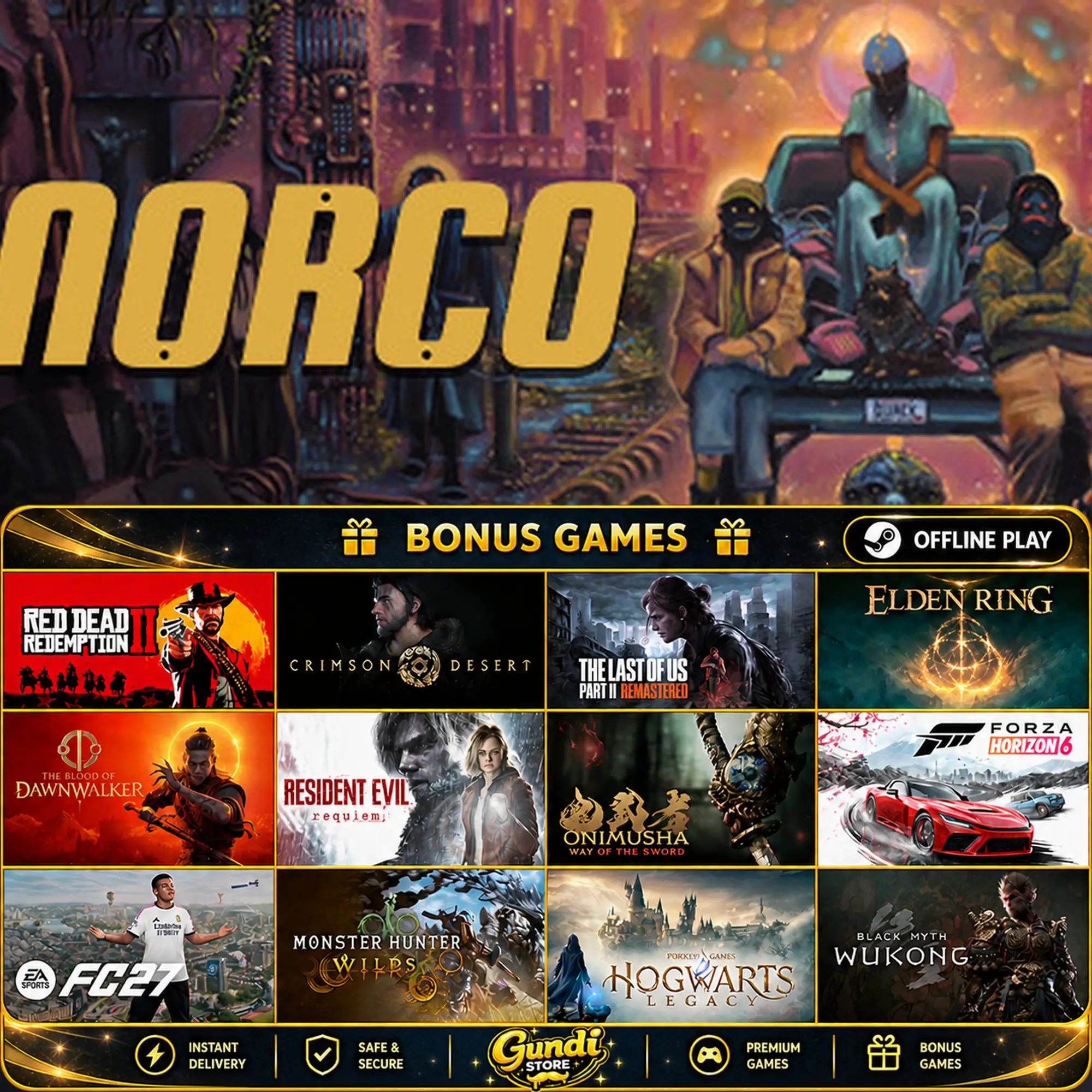 [AUTO CODE] - NORCO + BONUS GAME