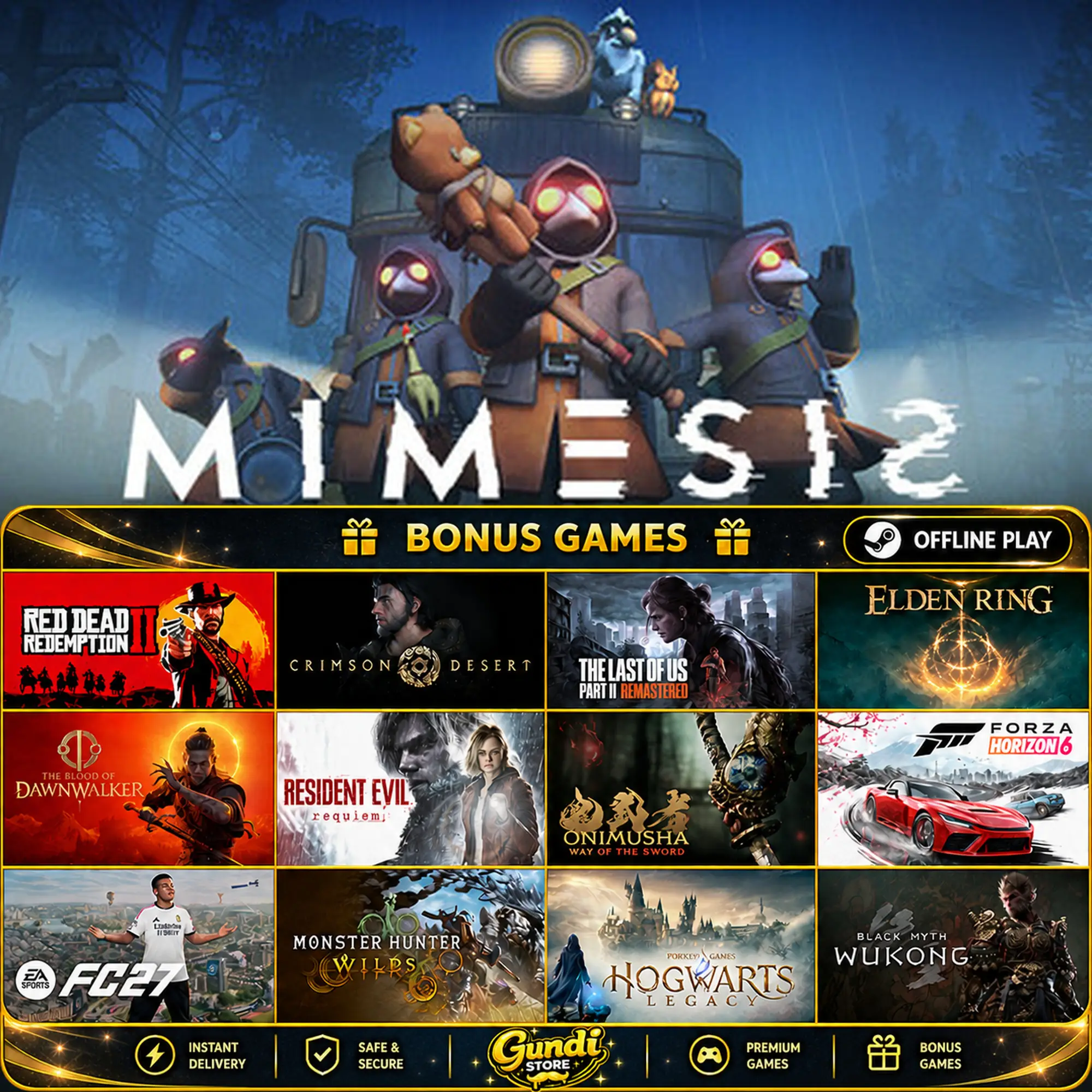 [AUTO CODE] - MIMESIS + BONUS GAME