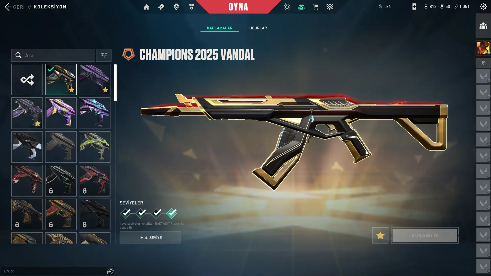 Champions 2025 Butterfly + Vandal | $379 Spent | Premium Valorant Account (EU)