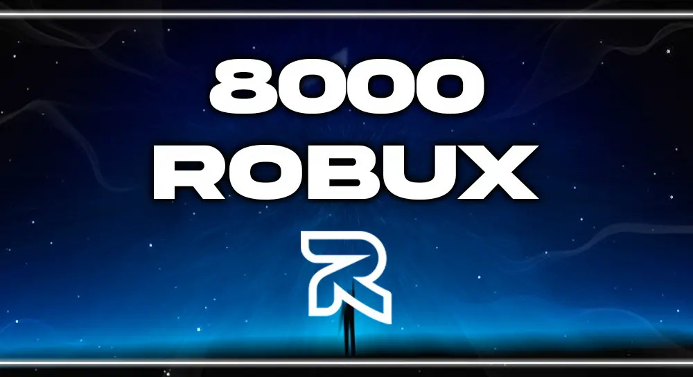 Roblox 8000 ROBUX