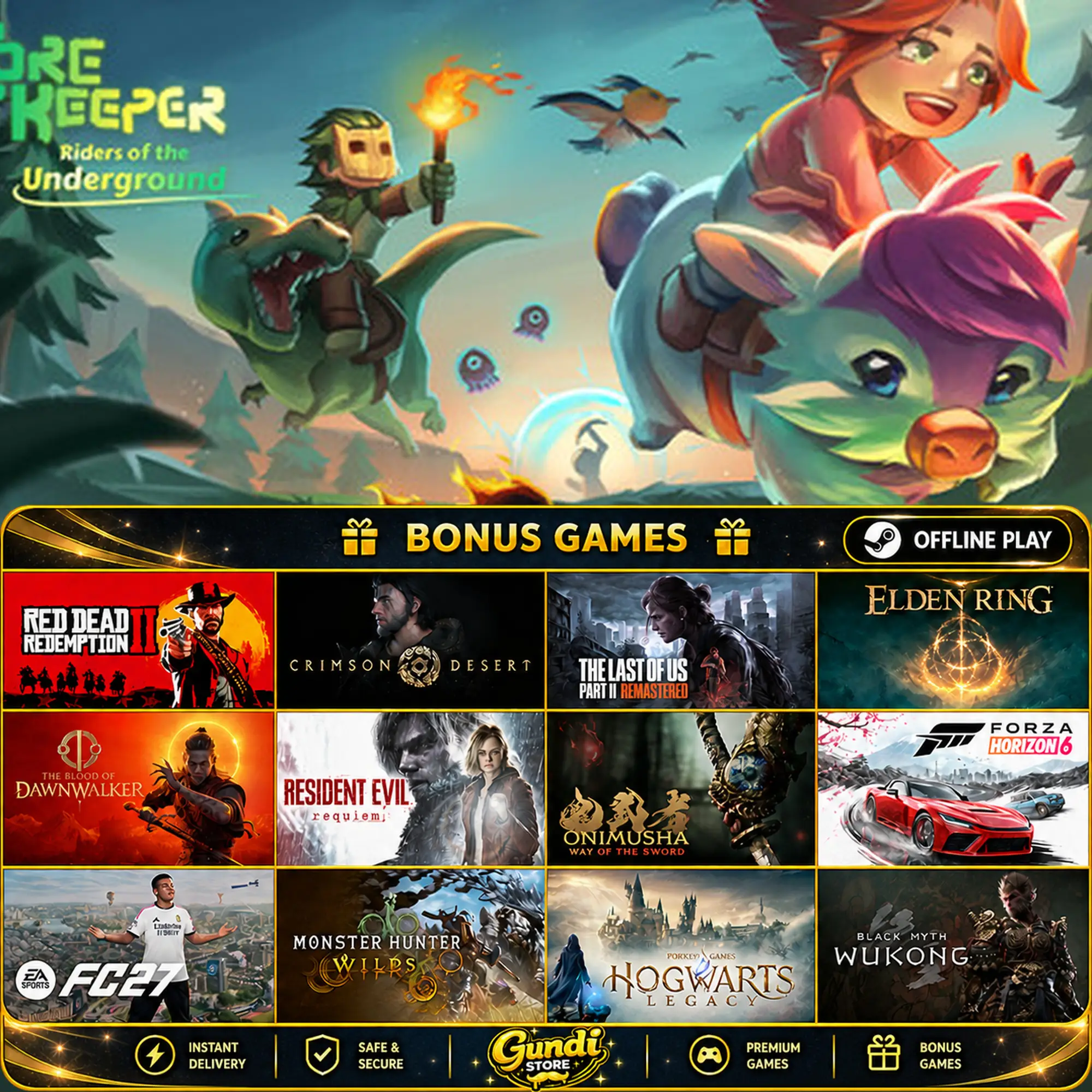 [AUTO CODE] - Core Keeper + BONUS GAME